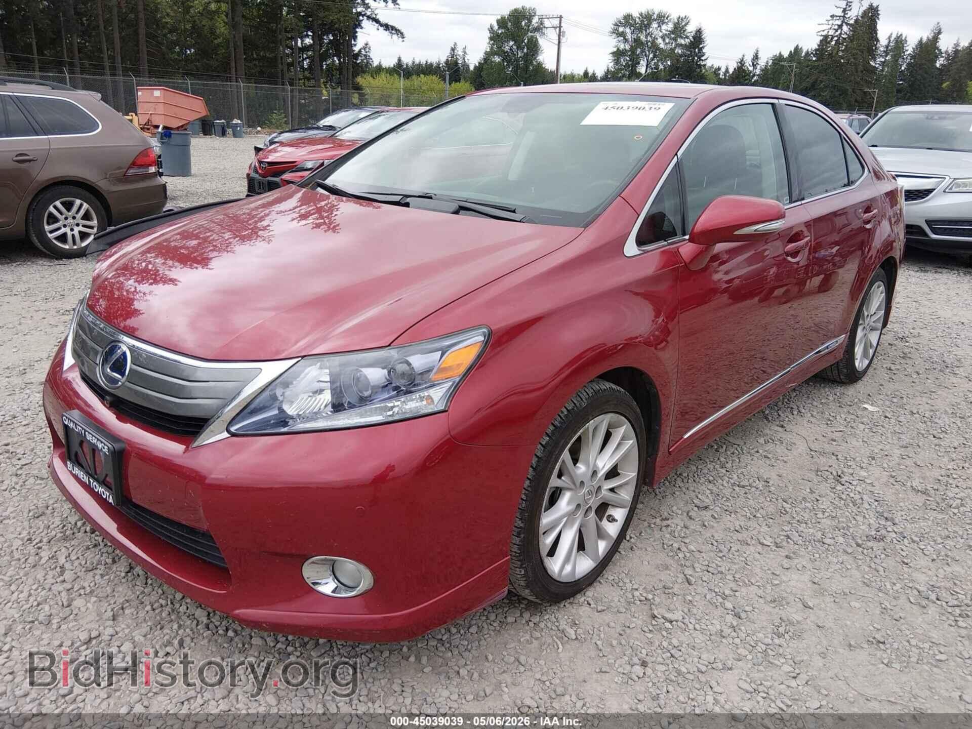 2010 LEXUS HS 250H - VIN: JTHBB1BA9A2020704 - Фото 2