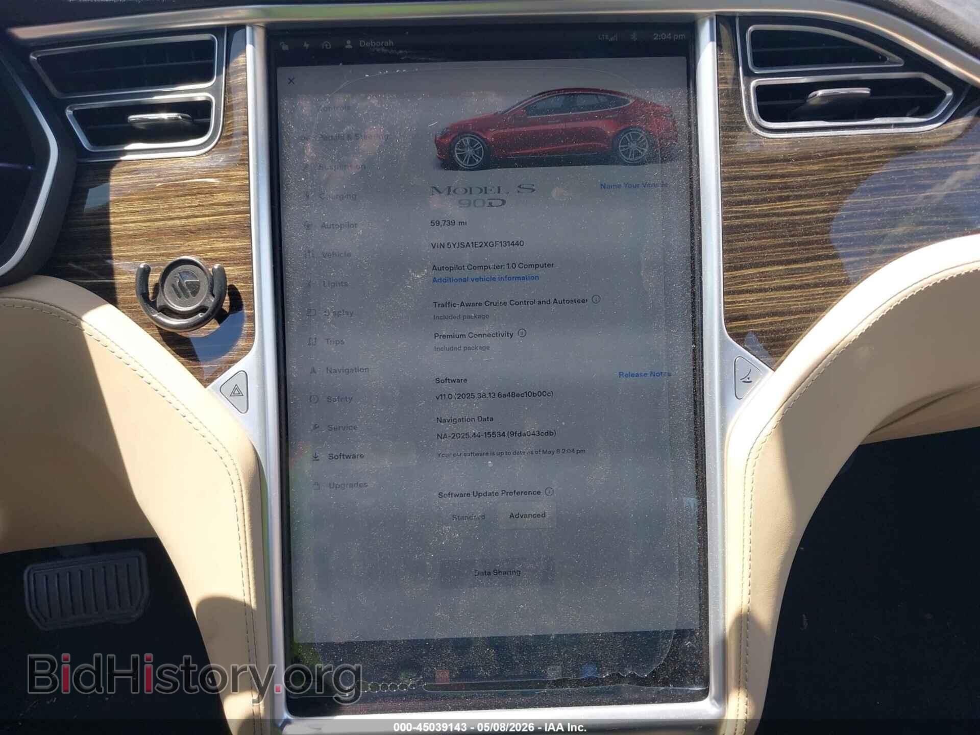 2016 TESLA MODEL S - VIN: 5YJSA1E2XGF131440 - Photo 18