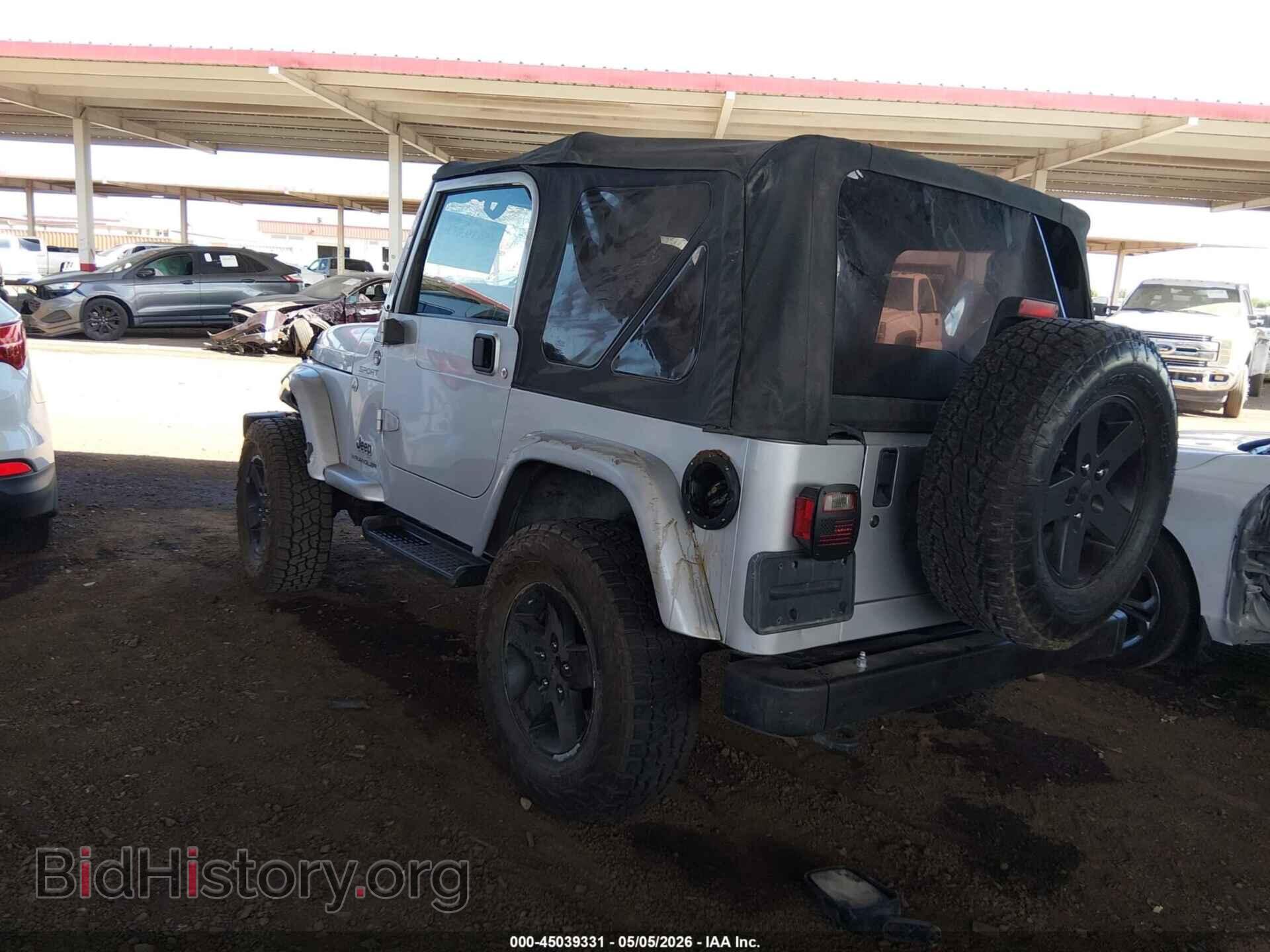 2005 JEEP WRANGLER - VIN: 1J4FA29S35P323460 - Фото 3