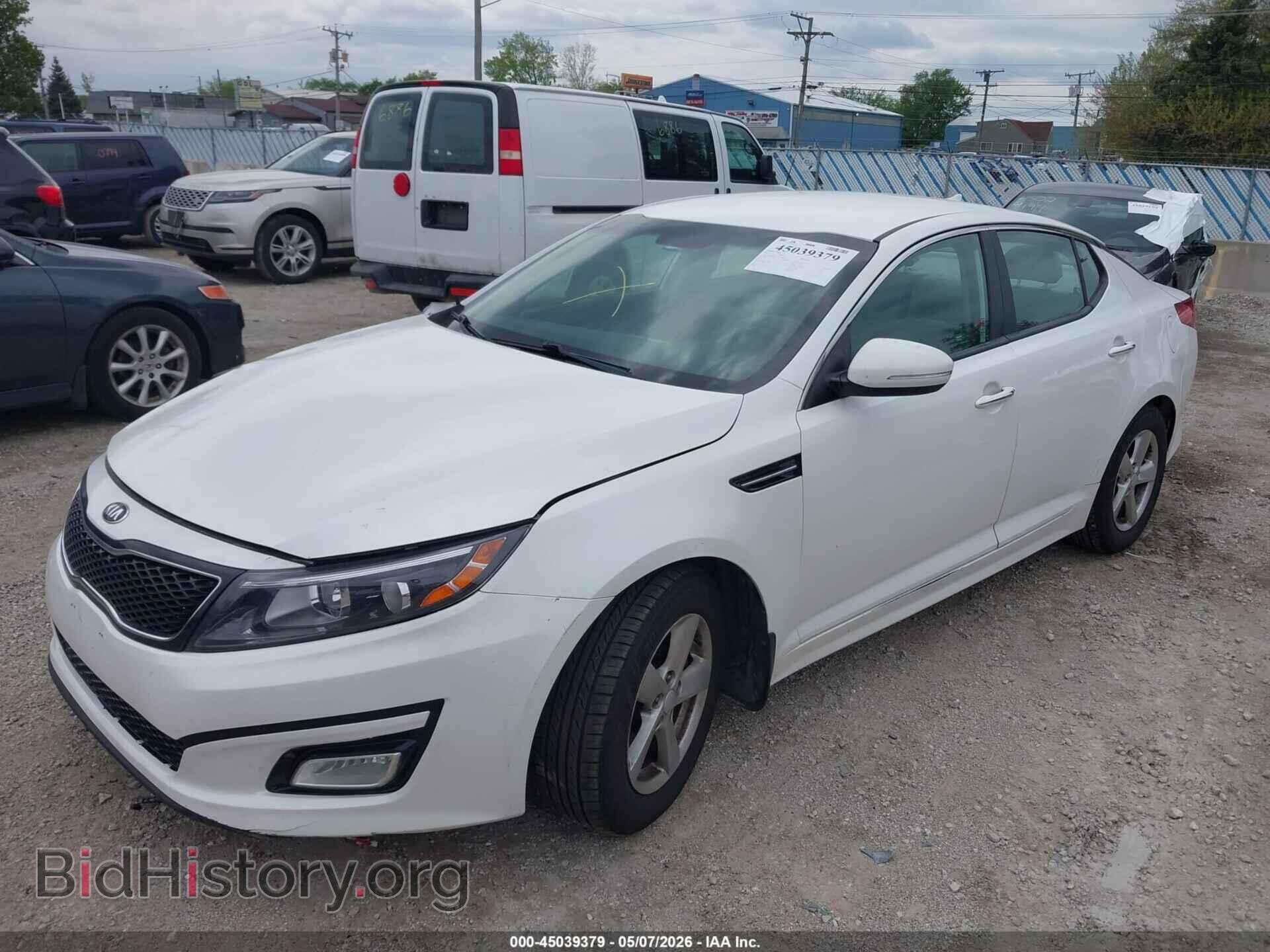 2015 KIA OPTIMA - VIN: KNAGM4A78F5530862 - Фото 2