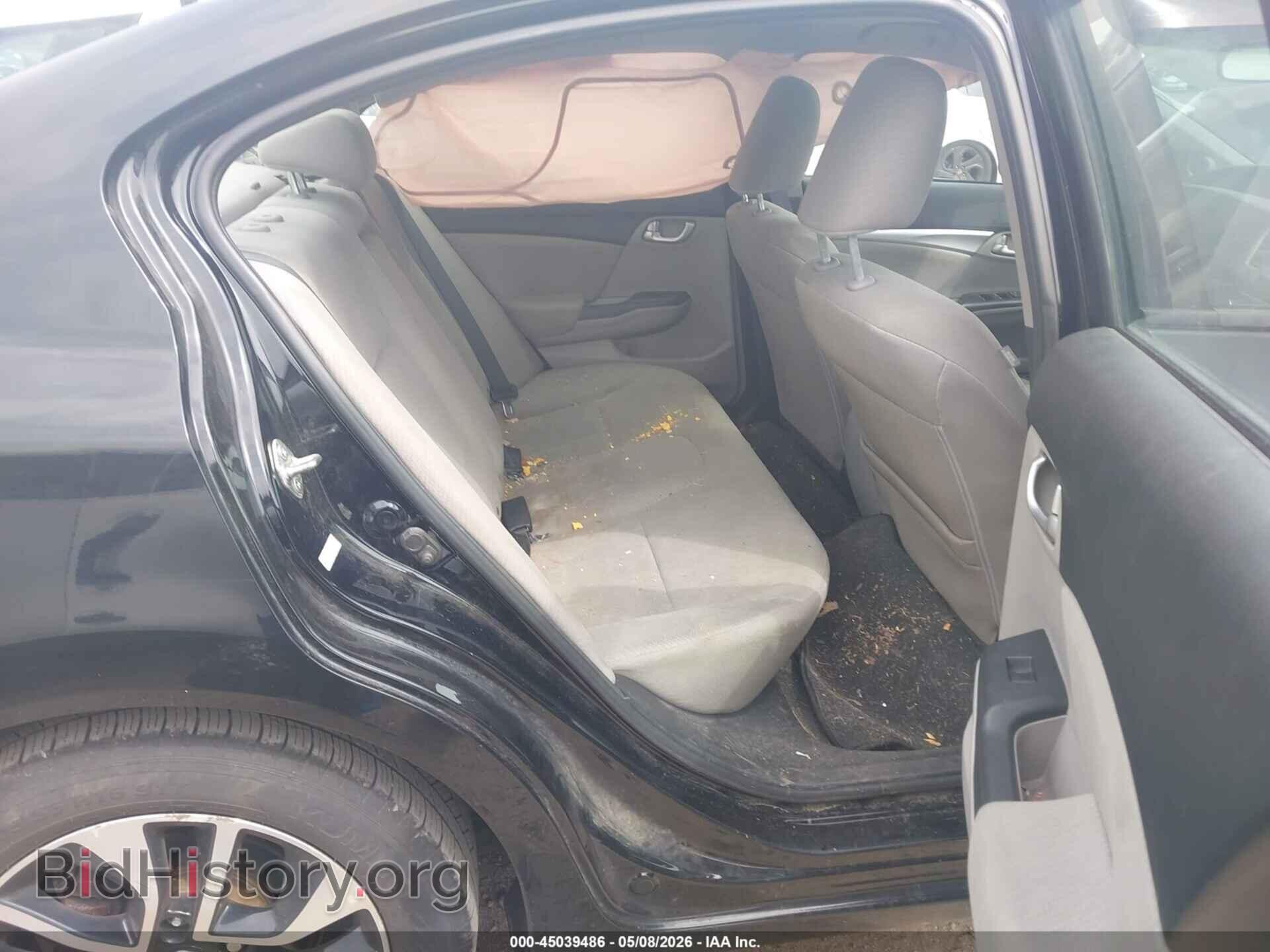 2013 HONDA CIVIC - VIN: 19XFB2F84DE280726 - Фото 8