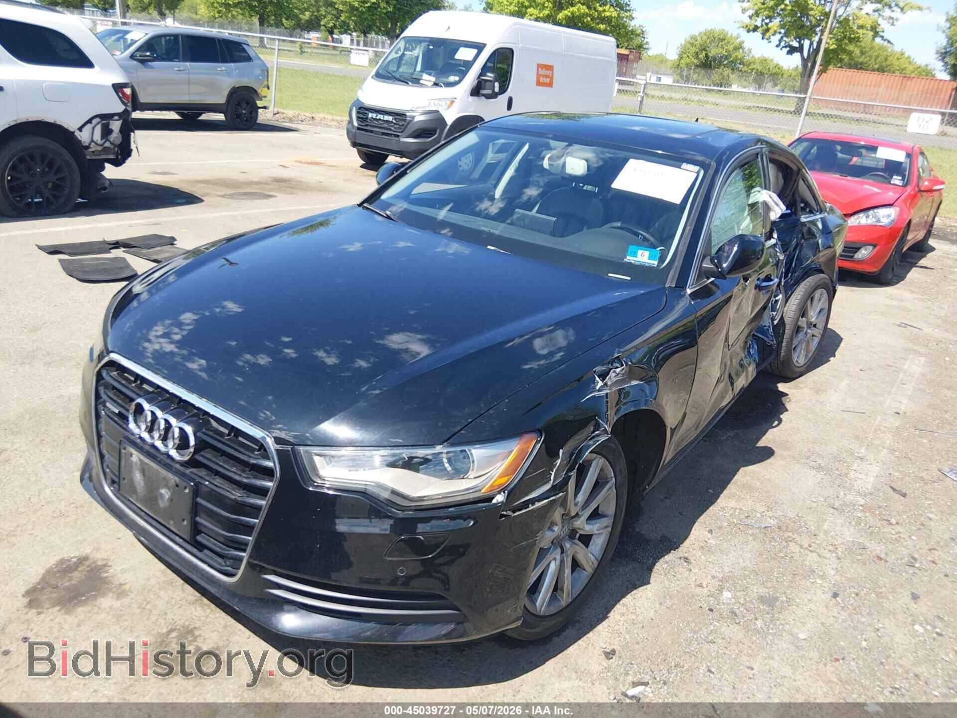 2014 AUDI A6 - VIN: WAUGFAFC5EN157244 - Фото 2