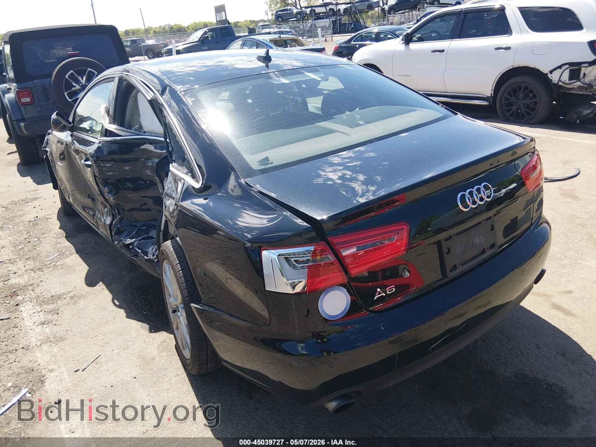 2014 AUDI A6 - VIN: WAUGFAFC5EN157244 - Фото 3