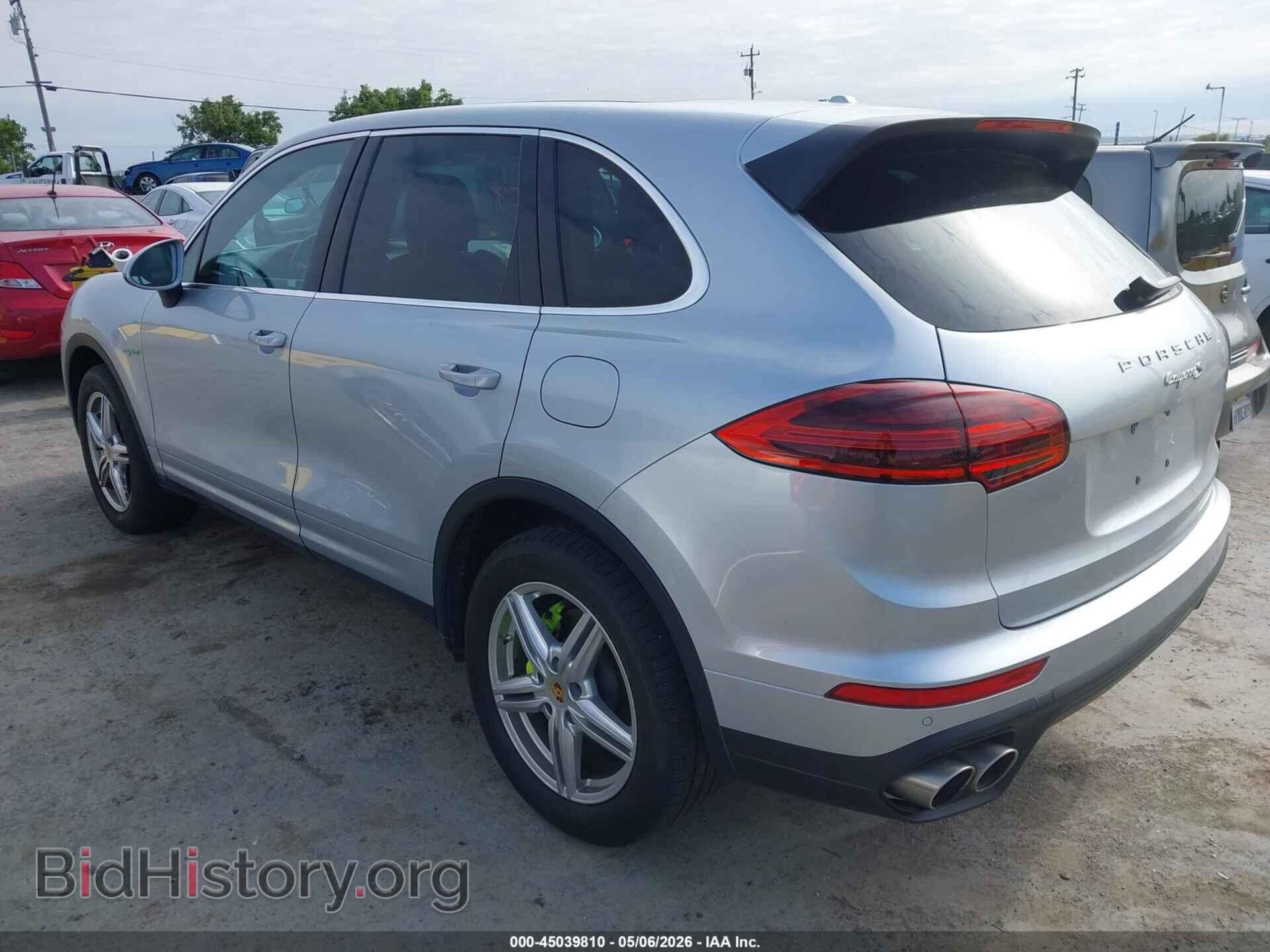 2016 PORSCHE CAYENNE E-HYBRID - VIN: WP1AE2A20GLA61051 - Фото 3