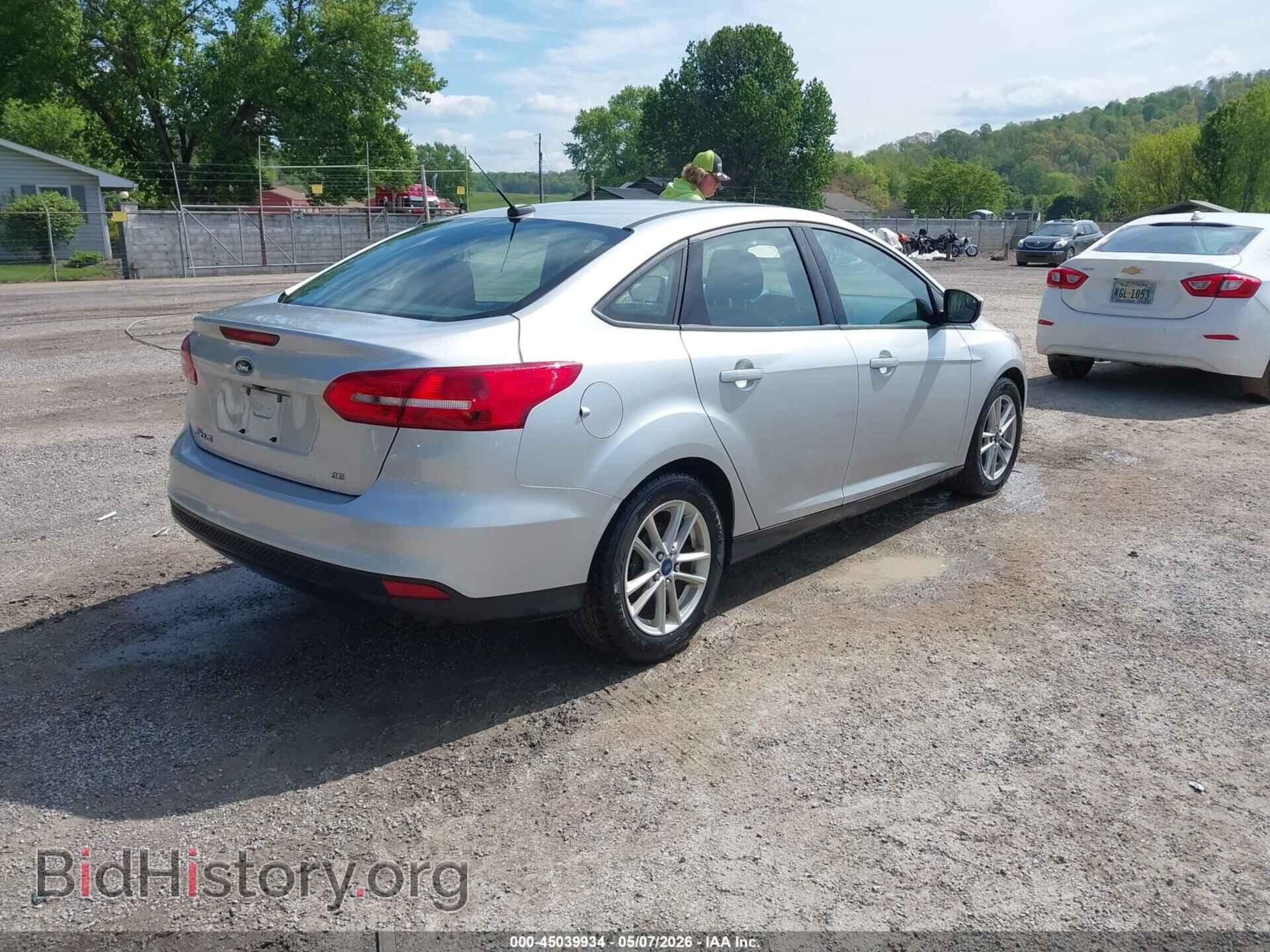 2018 FORD FOCUS - VIN: 1FADP3F25JL235183 - Фото 4