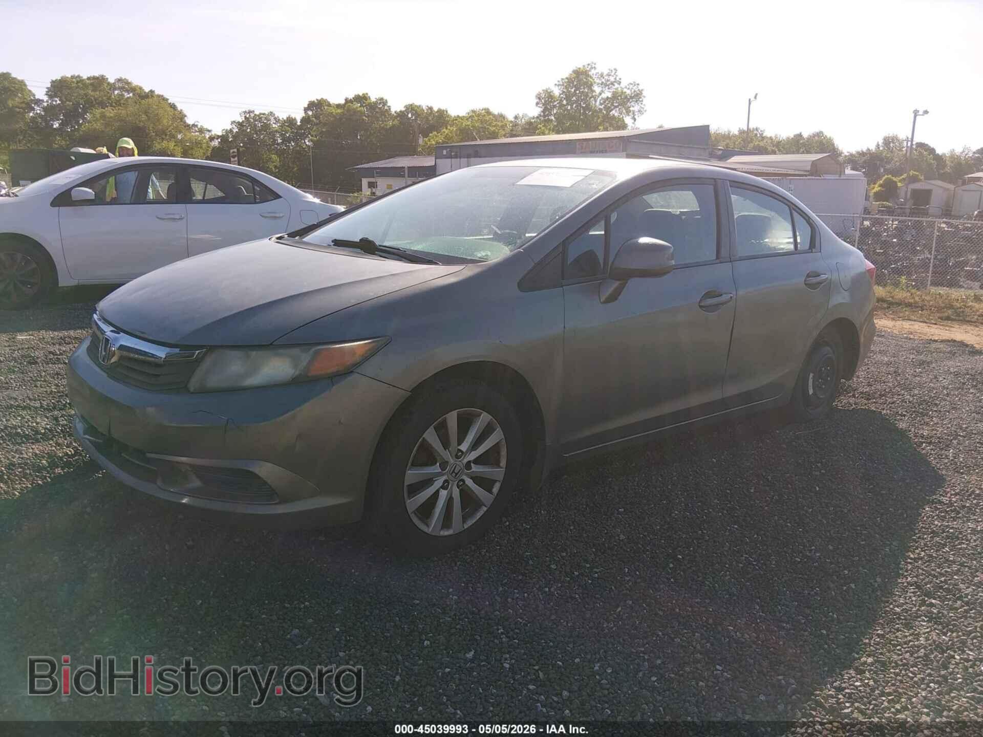 2012 HONDA CIVIC - VIN: 2HGFB2F80CH528894 - Фото 2