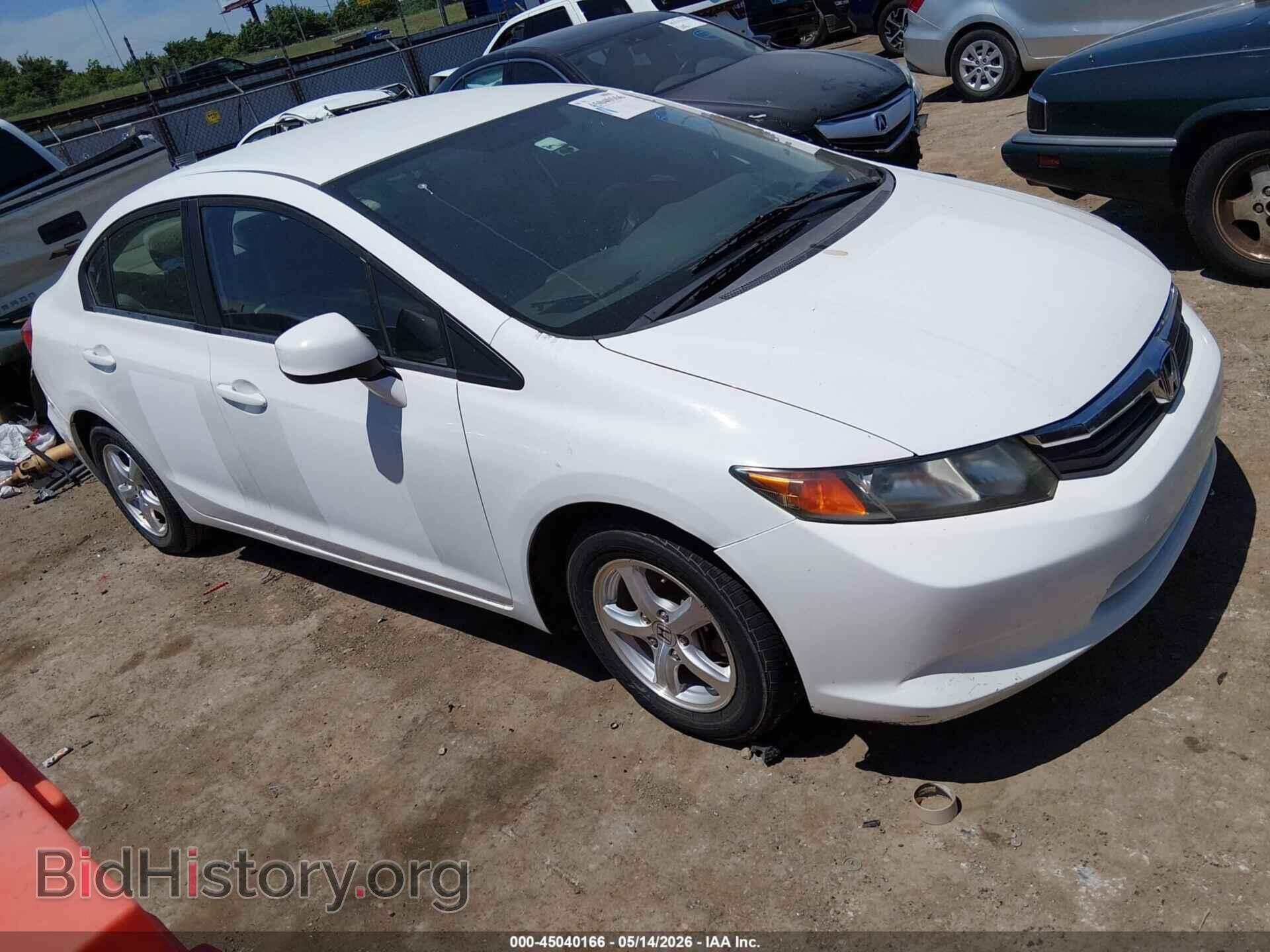 Photo 19XFB5F51CE002727 - HONDA CIVIC 2012