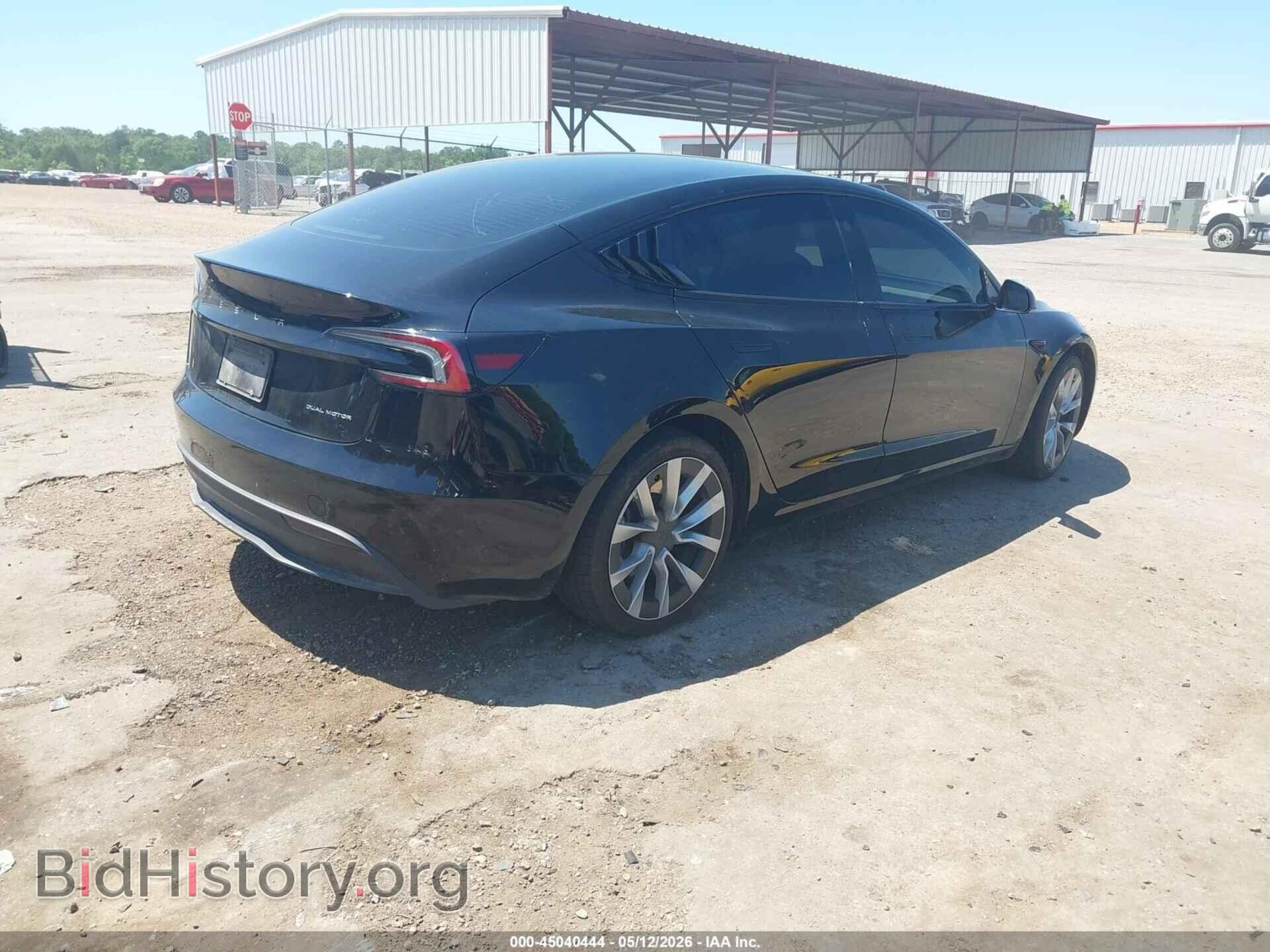 2024 TESLA MODEL 3 - VIN: 5YJ3E1EB7RF814840 - Фото 4
