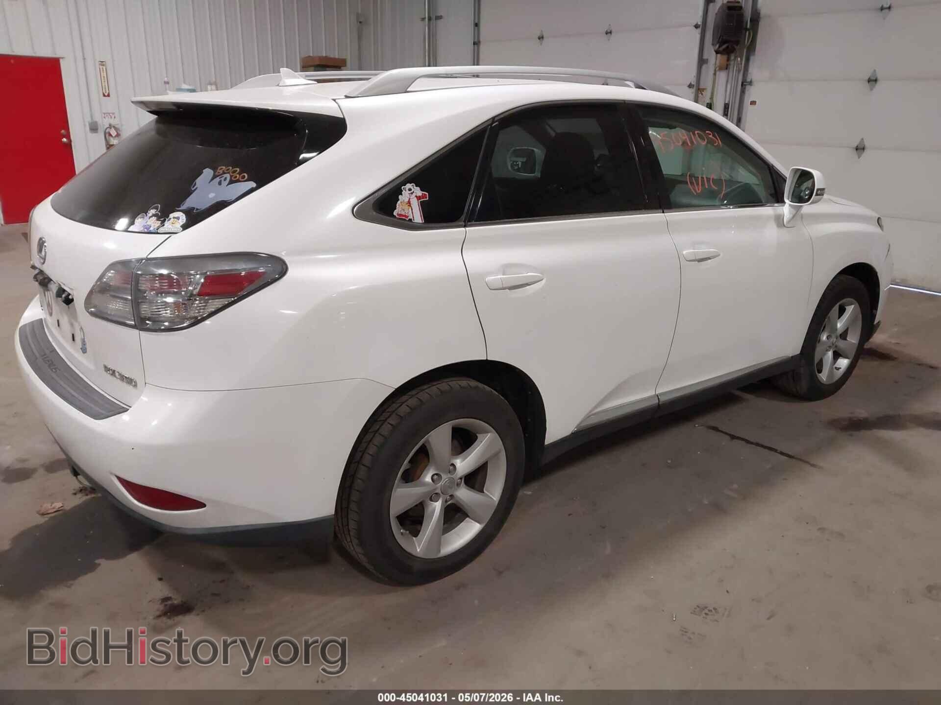 2010 LEXUS RX 350 - VIN: 2T2BK1BA5AC074256 - Фото 4