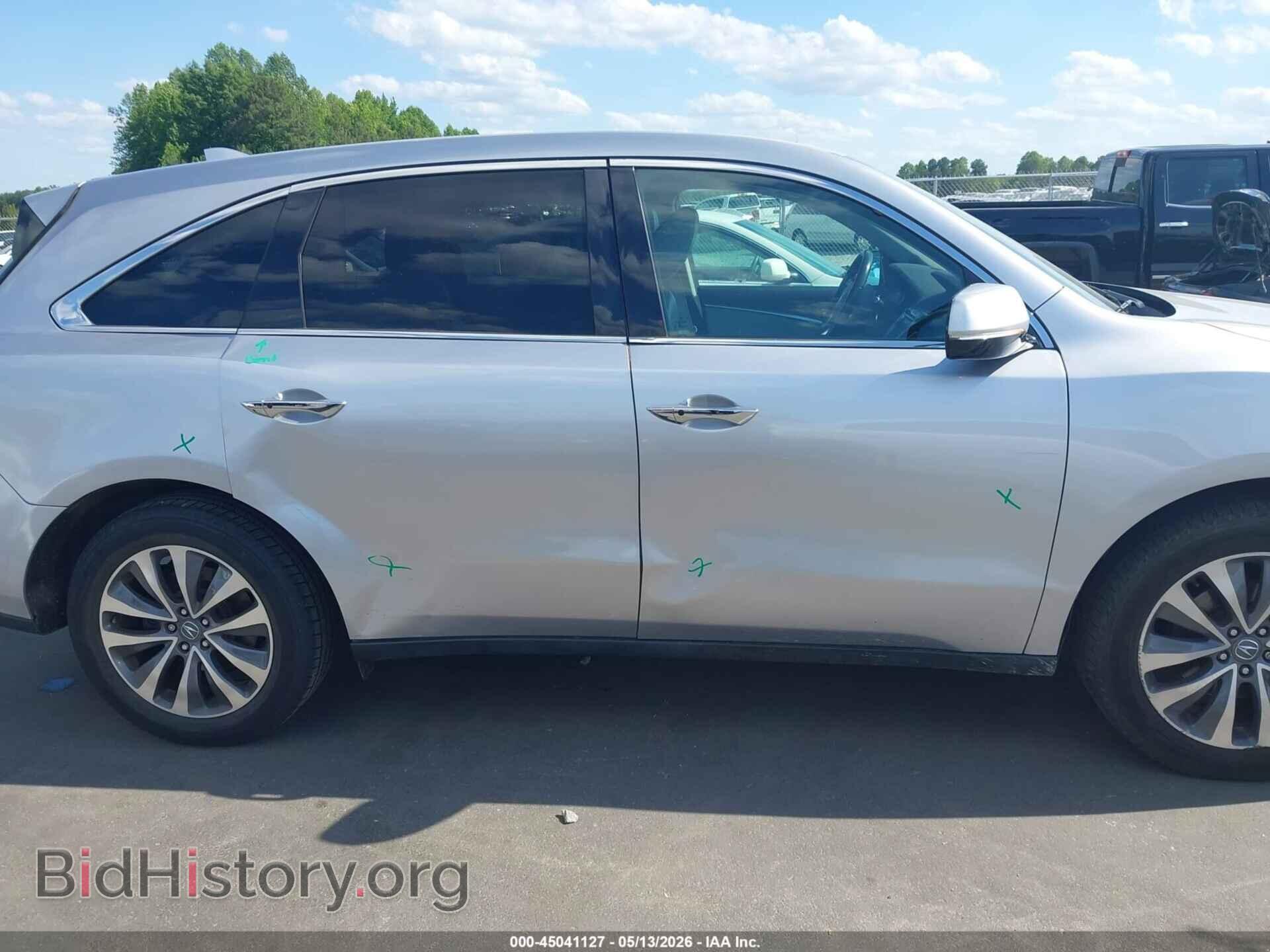 2014 ACURA MDX - VIN: 5FRYD3H47EB011603 - Фото 14