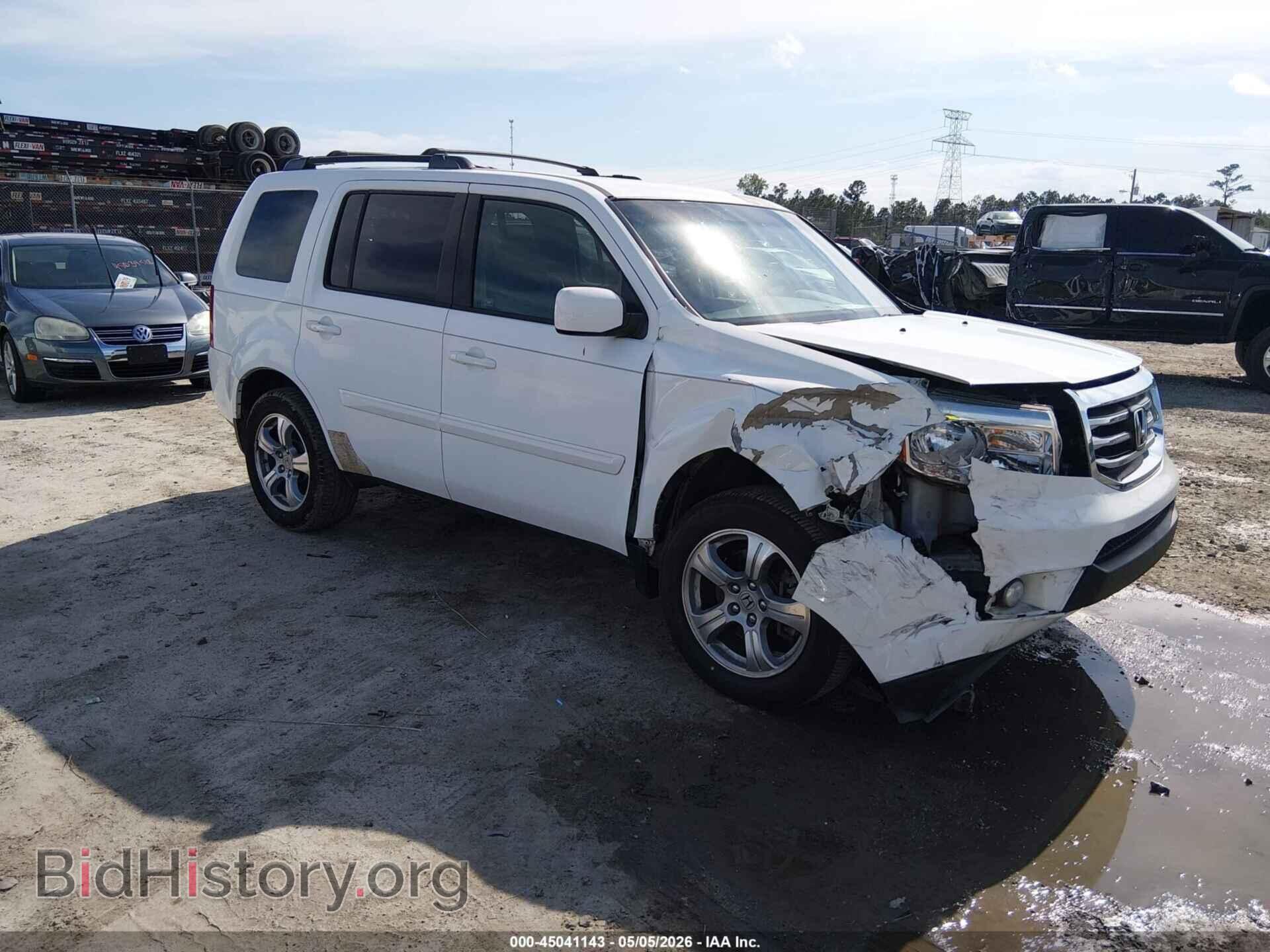 Фотография 5FNYF3H41CB038353 - HONDA PILOT 2012