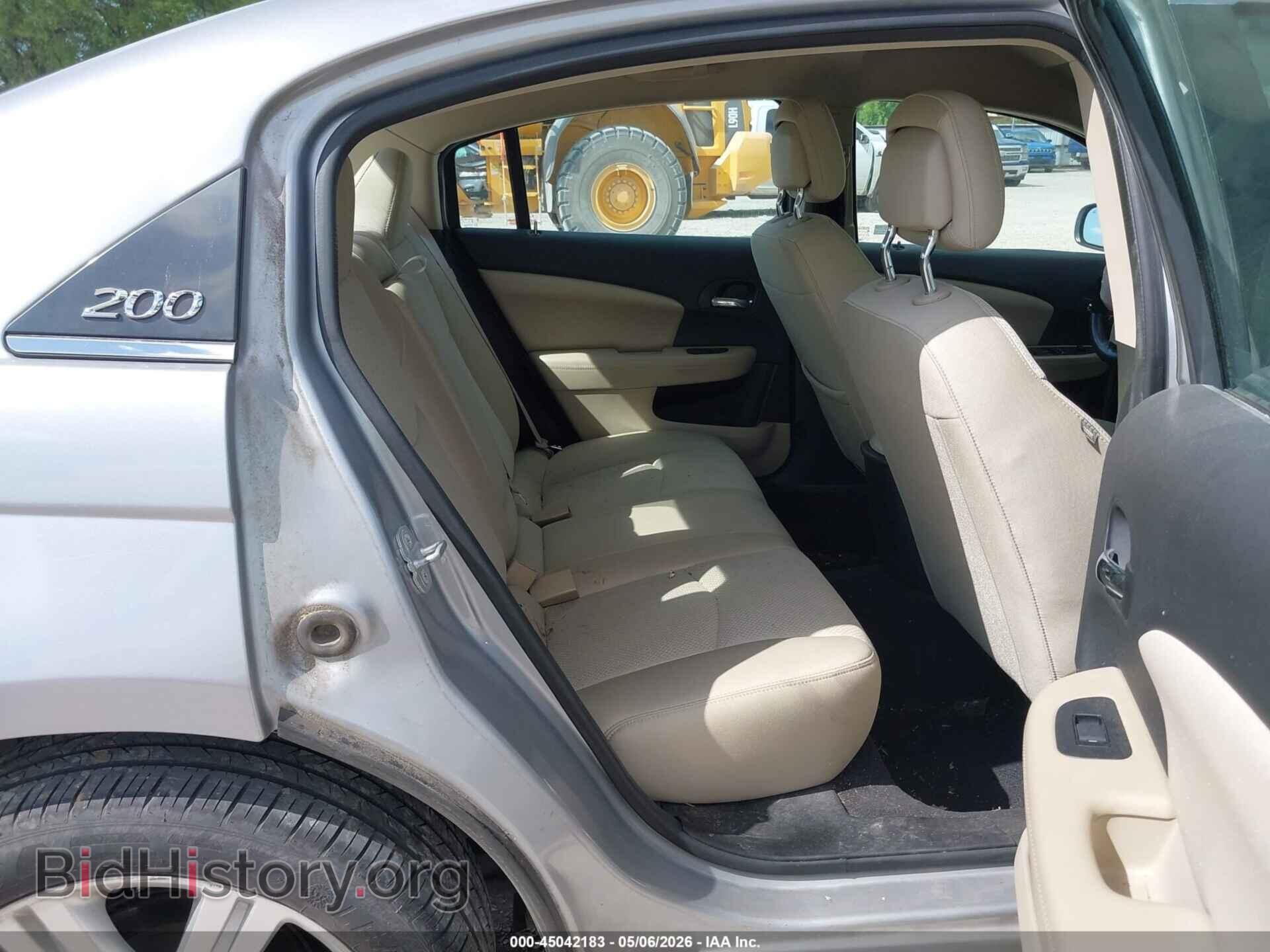 2014 CHRYSLER 200 - VIN: 1C3CCBBB4EN171590 - Фото 8