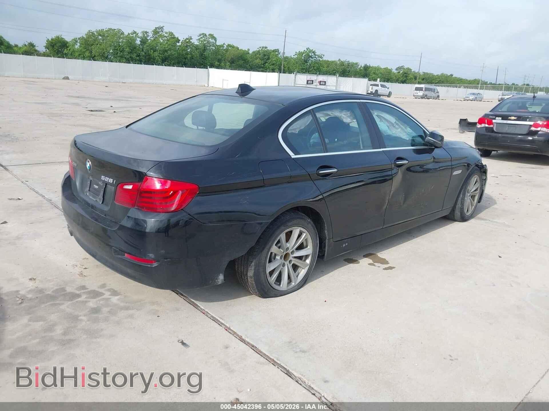2014 BMW 528I - VIN: WBA5A7C56ED615975 - Фото 4