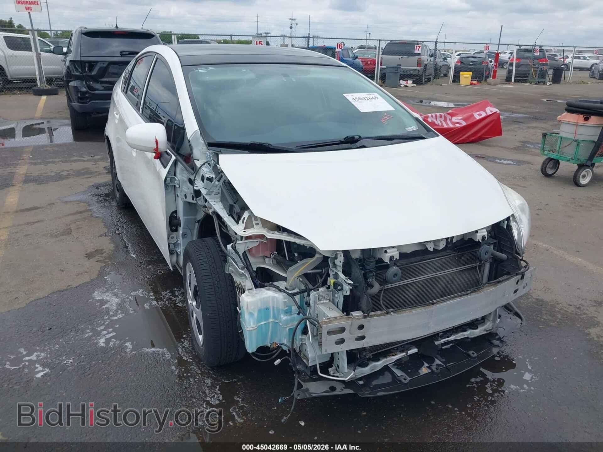 Фотография JTDKN3DU7D5636920 - TOYOTA PRIUS 2013