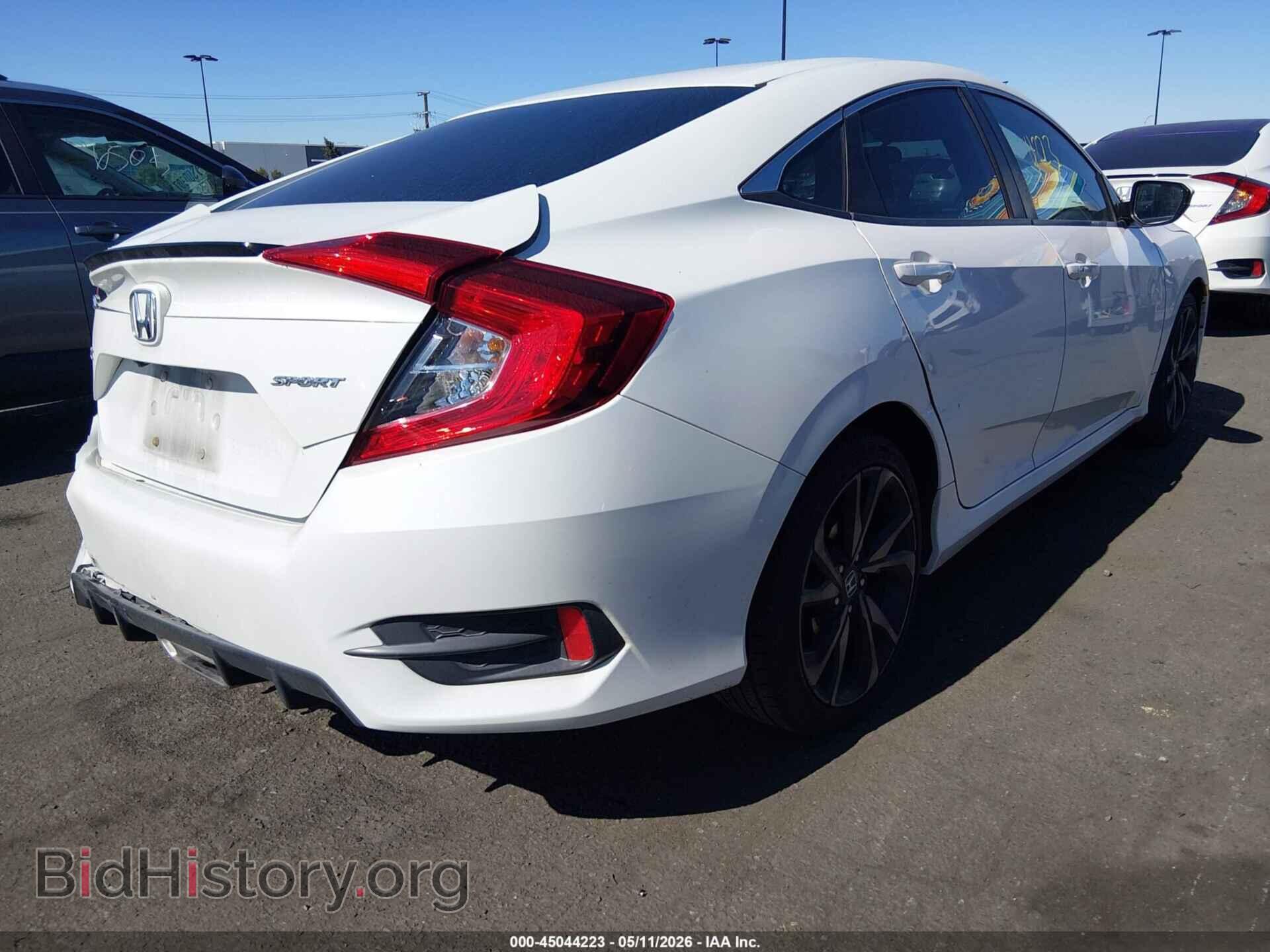 2019 HONDA CIVIC - VIN: 2HGFC2F83KH574215 - Фото 4