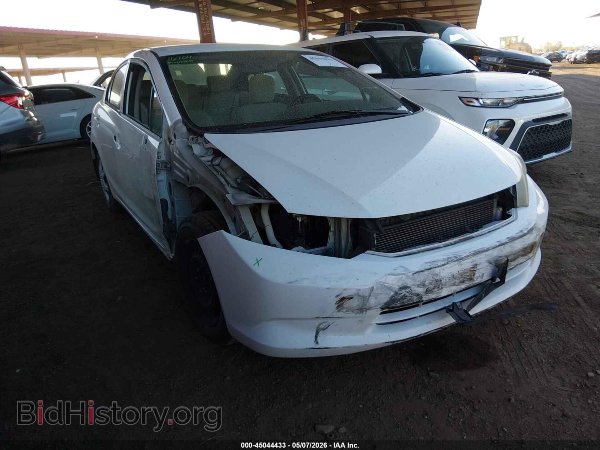 Photo 2HGFB2F54CH612366 - HONDA CIVIC 2012