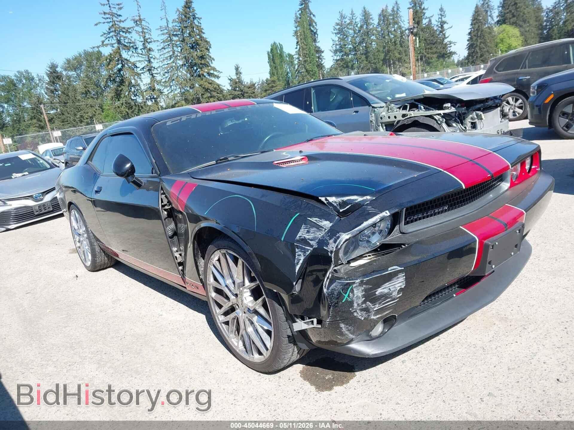 Photo 2C3CDYAG5CH259132 - DODGE CHALLENGER 2012