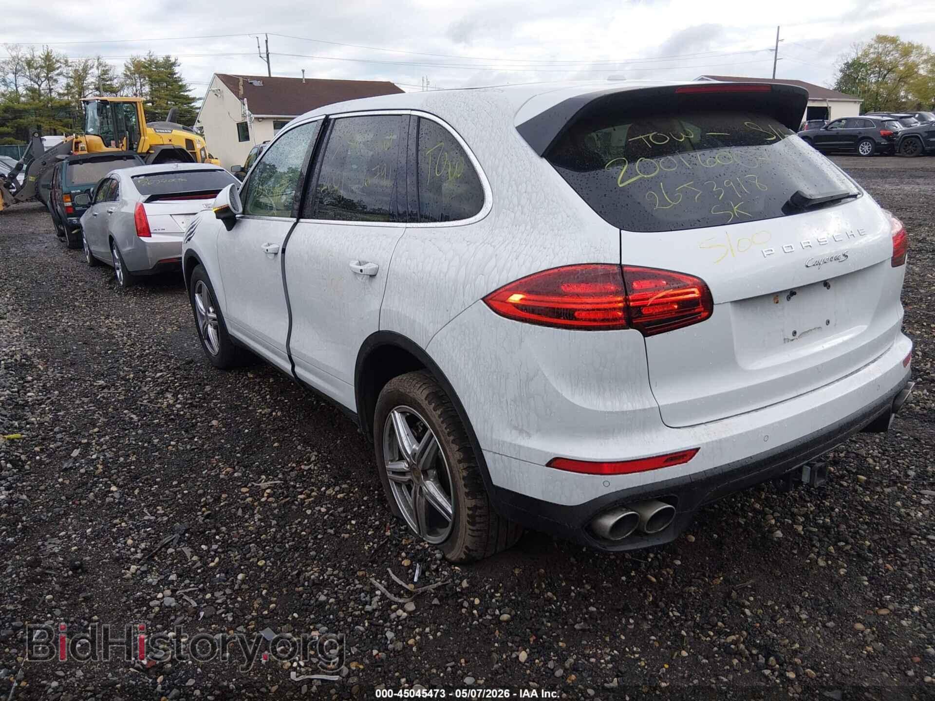 2016 PORSCHE CAYENNE - VIN: WP1AB2A21GLA93872 - Фото 3