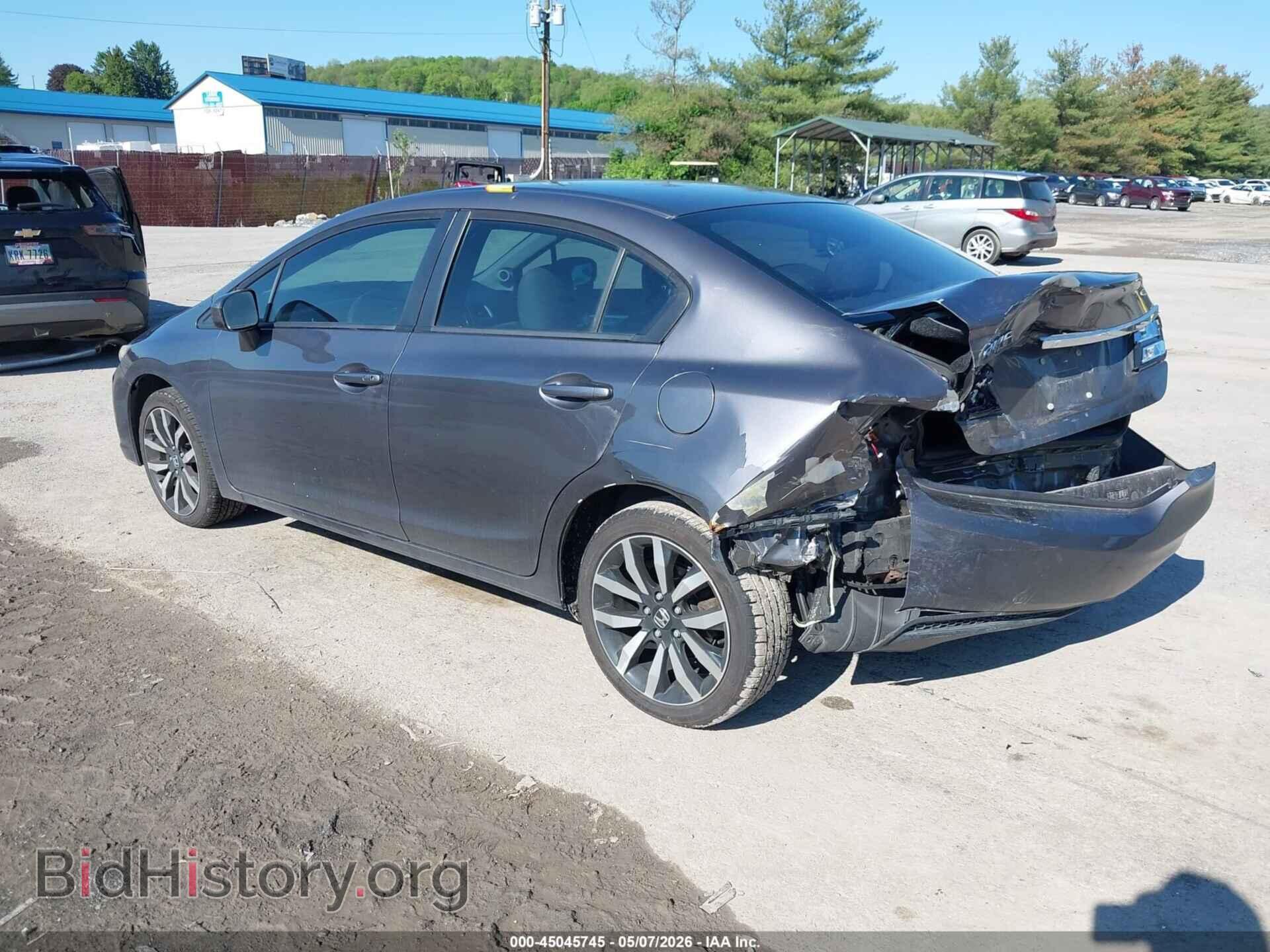 2014 HONDA CIVIC - VIN: 2HGFB2F91EH517270 - Фото 3