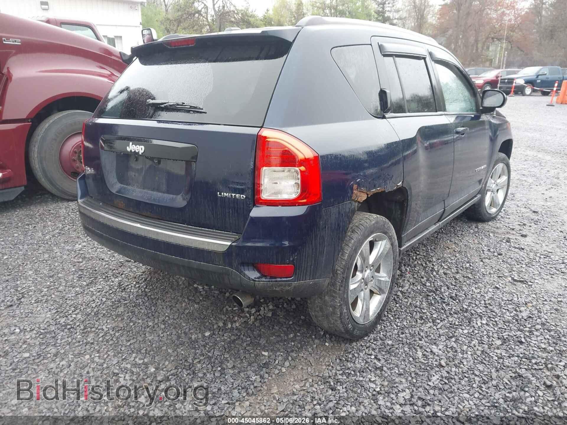 2012 JEEP COMPASS - VIN: 1C4NJDCB7CD662193 - Фото 4