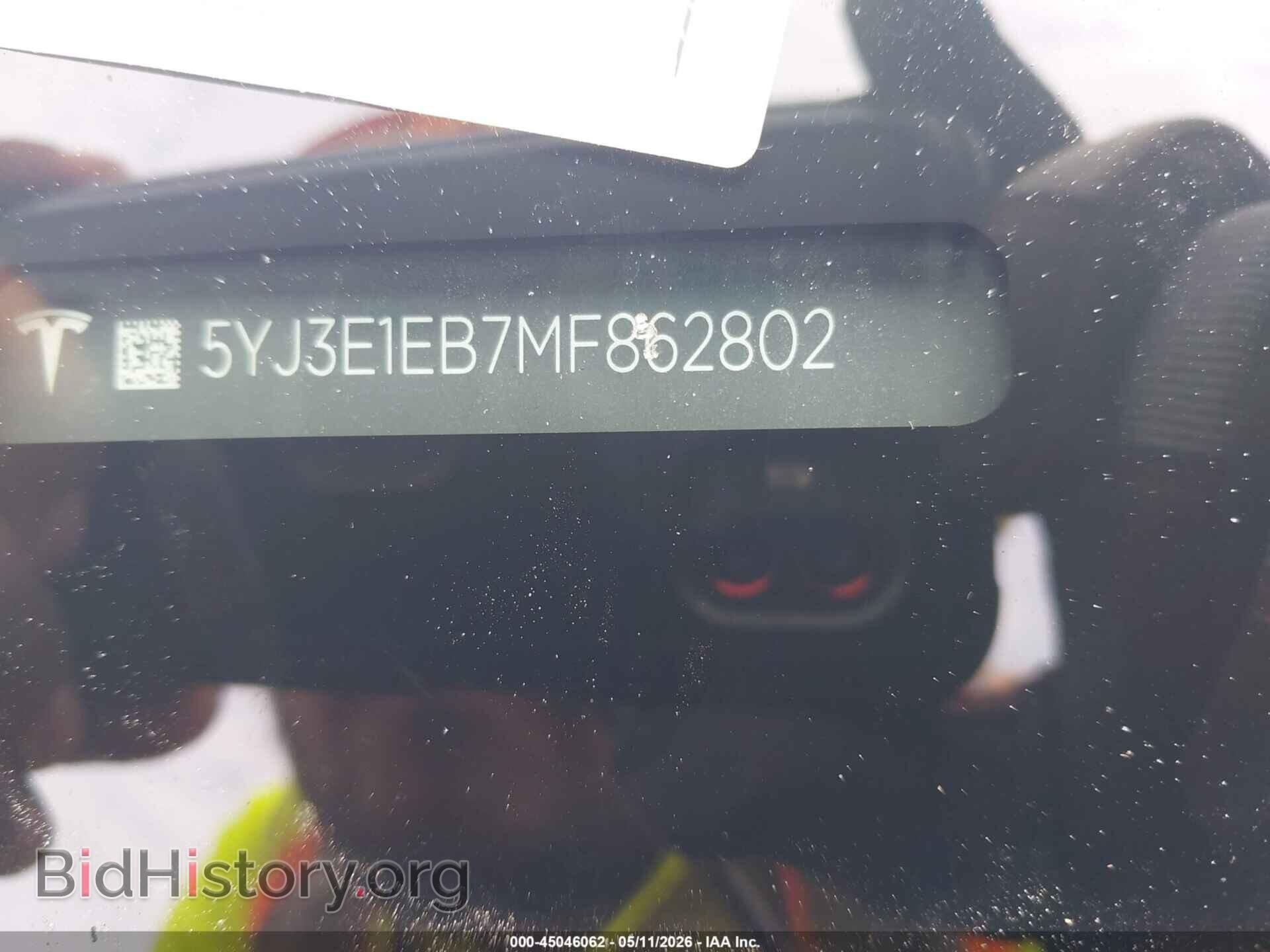 2021 TESLA MODEL 3 - VIN: 5YJ3E1EB7MF862802 - Photo 9