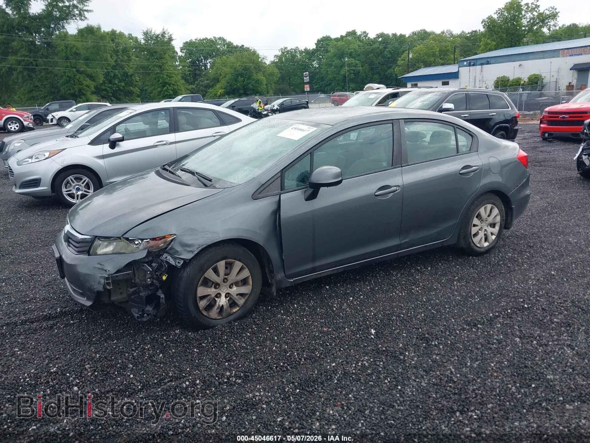 2012 HONDA CIVIC - VIN: 19XFB2F59CE095530 - Фото 2