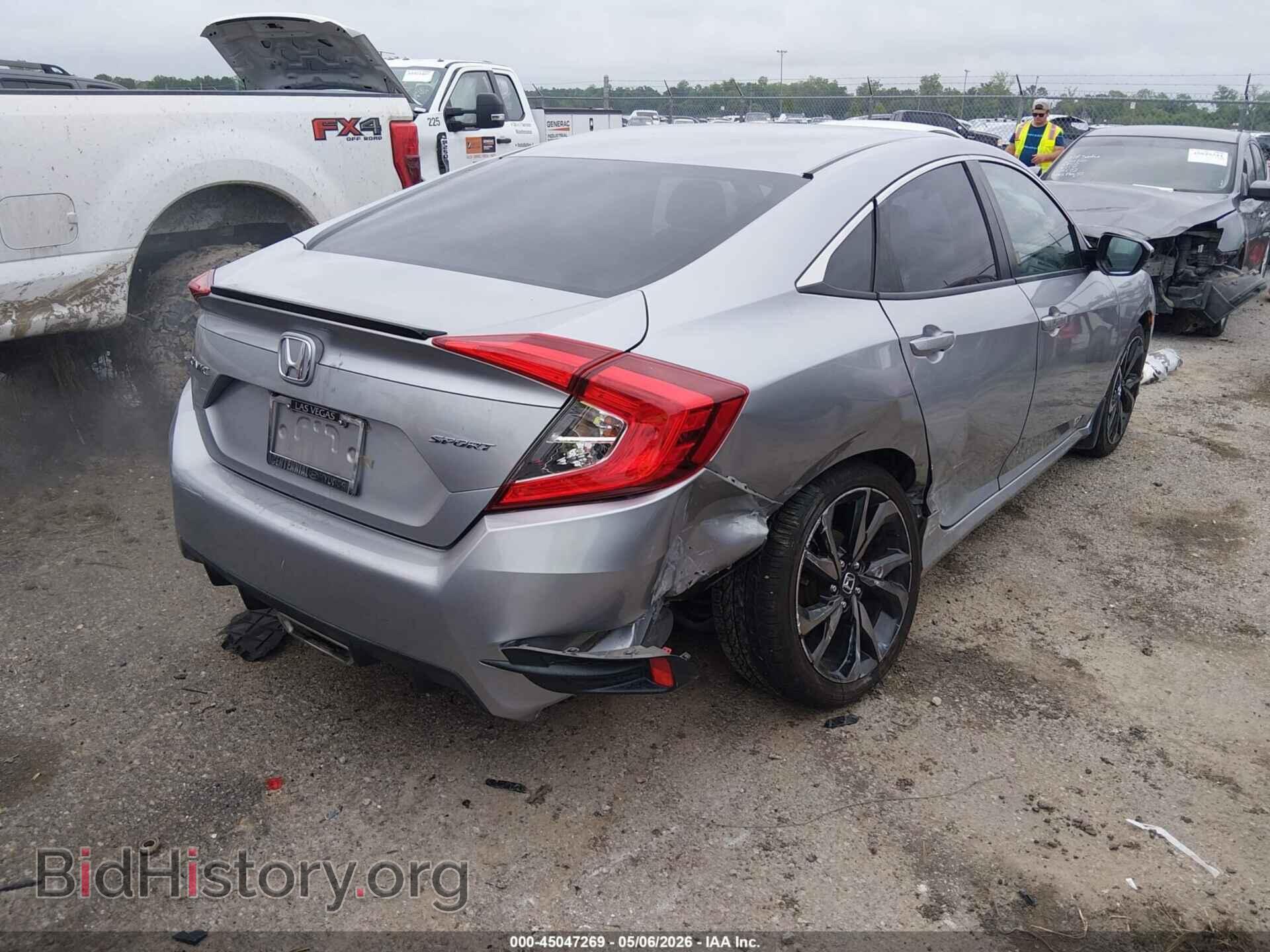 2019 HONDA CIVIC - VIN: 2HGFC2F82KH556093 - Фото 4