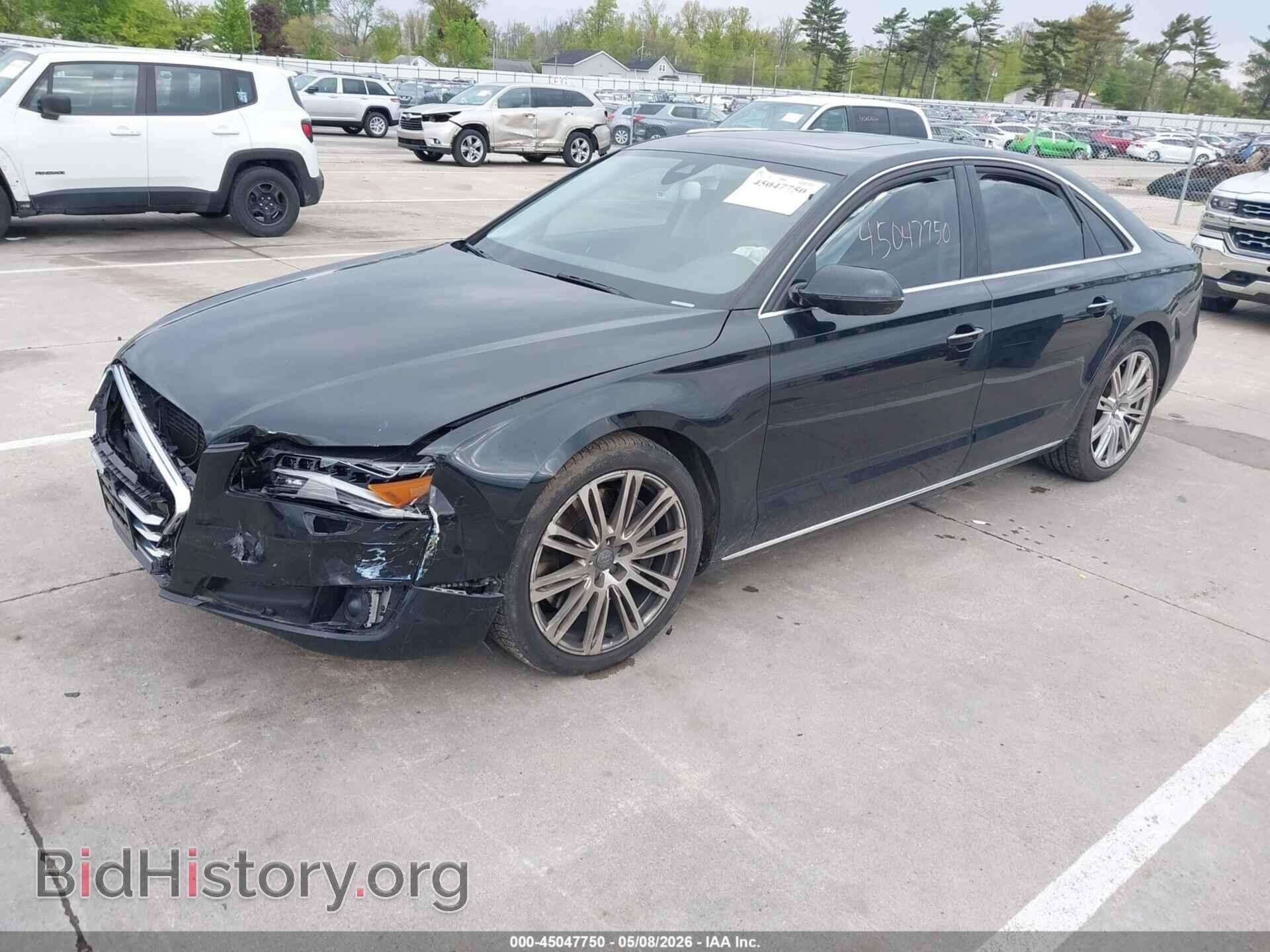 2014 AUDI A8 - VIN: WAUA2AFD6EN003863 - Фото 2