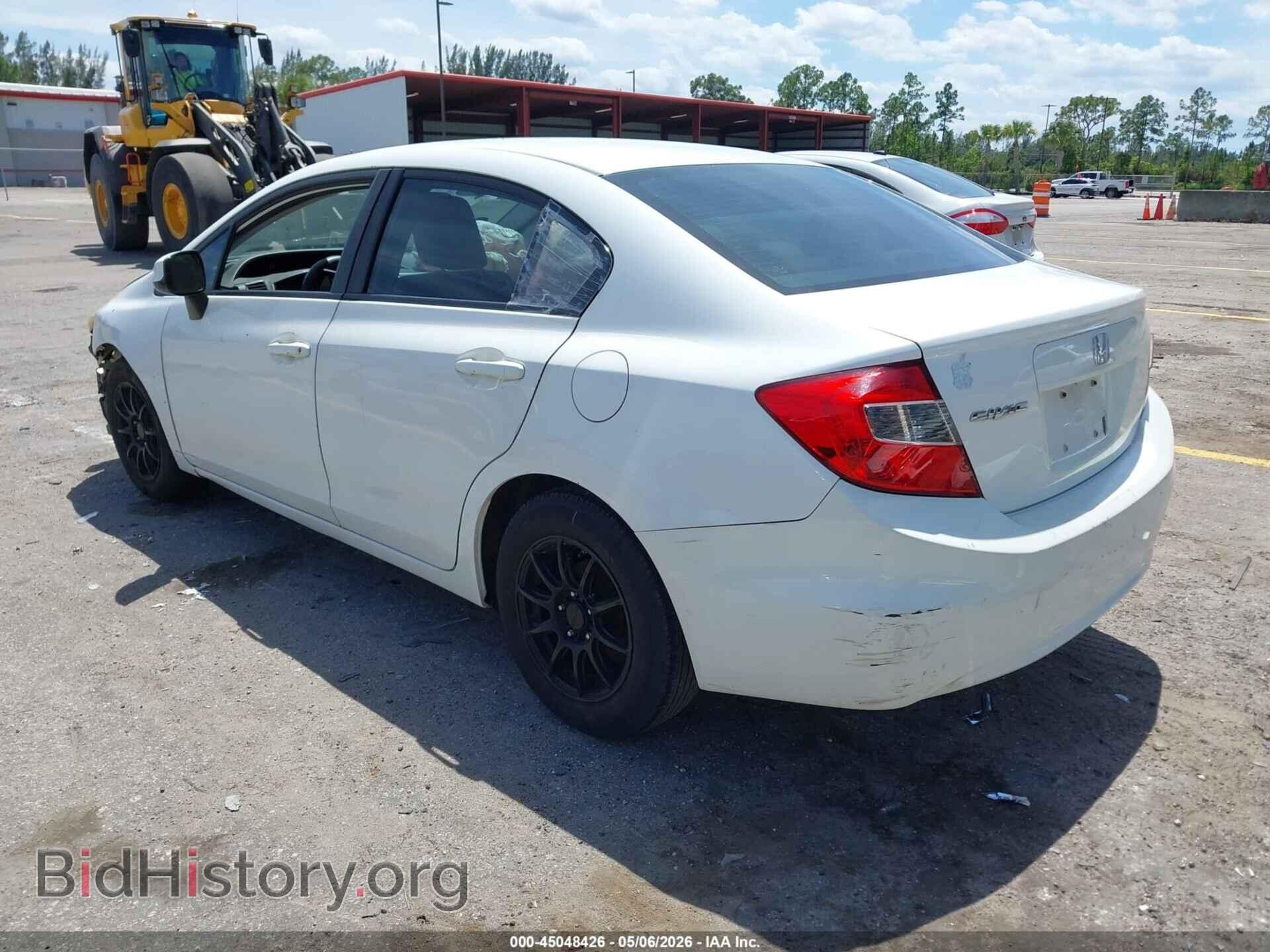 2012 HONDA CIVIC - VIN: 19XFB2F50CE368838 - Фото 3