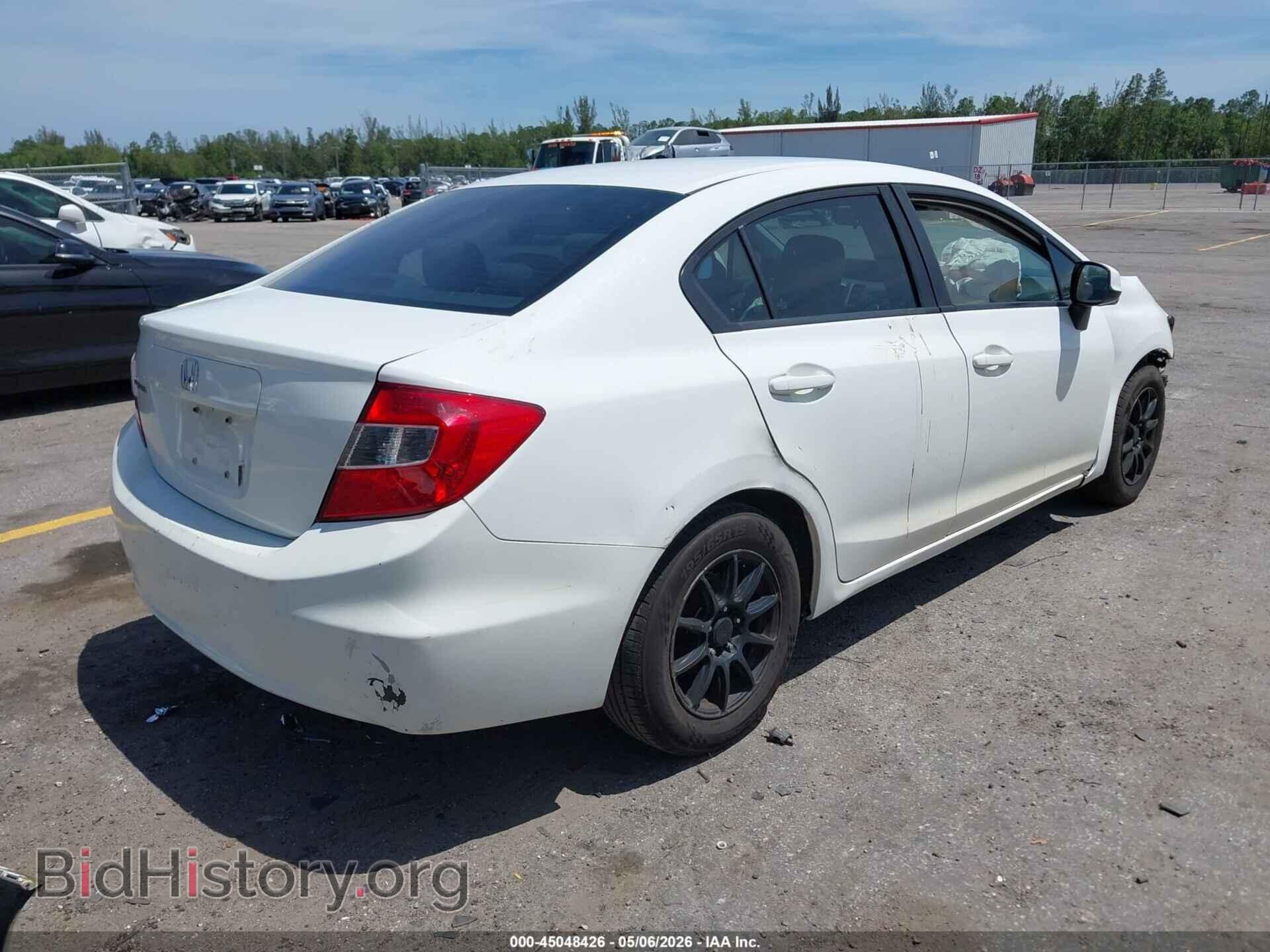 2012 HONDA CIVIC - VIN: 19XFB2F50CE368838 - Фото 4