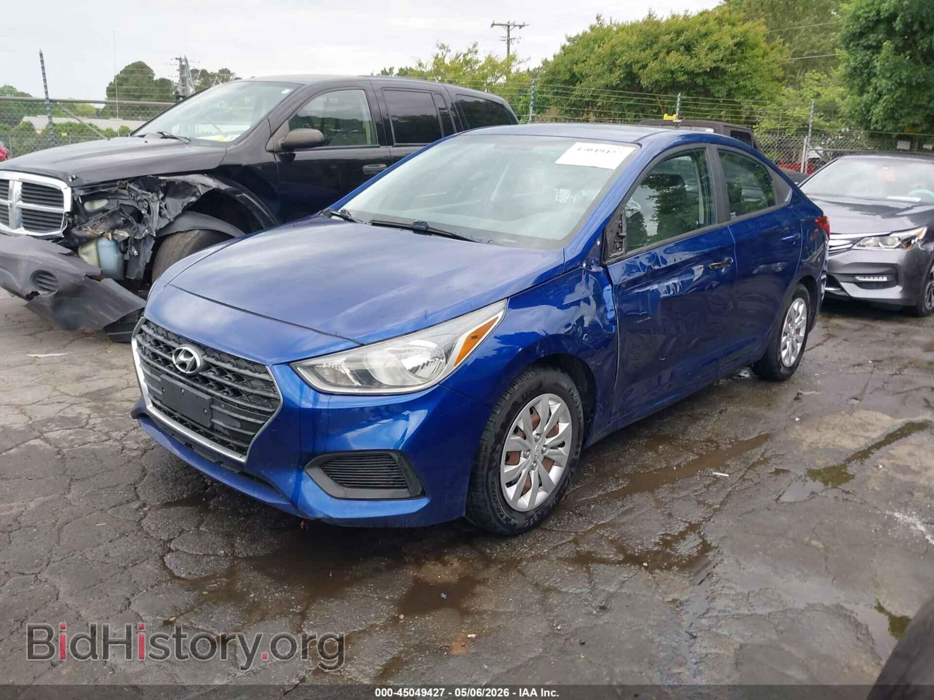 2018 HYUNDAI ACCENT - VIN: 3KPC24A37JE013893 - Фото 2
