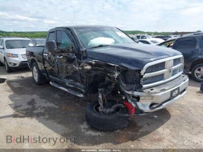 2012 RAM 1500 SLT, черный — VIN 1C6RD7GT4CS251947, IAAI