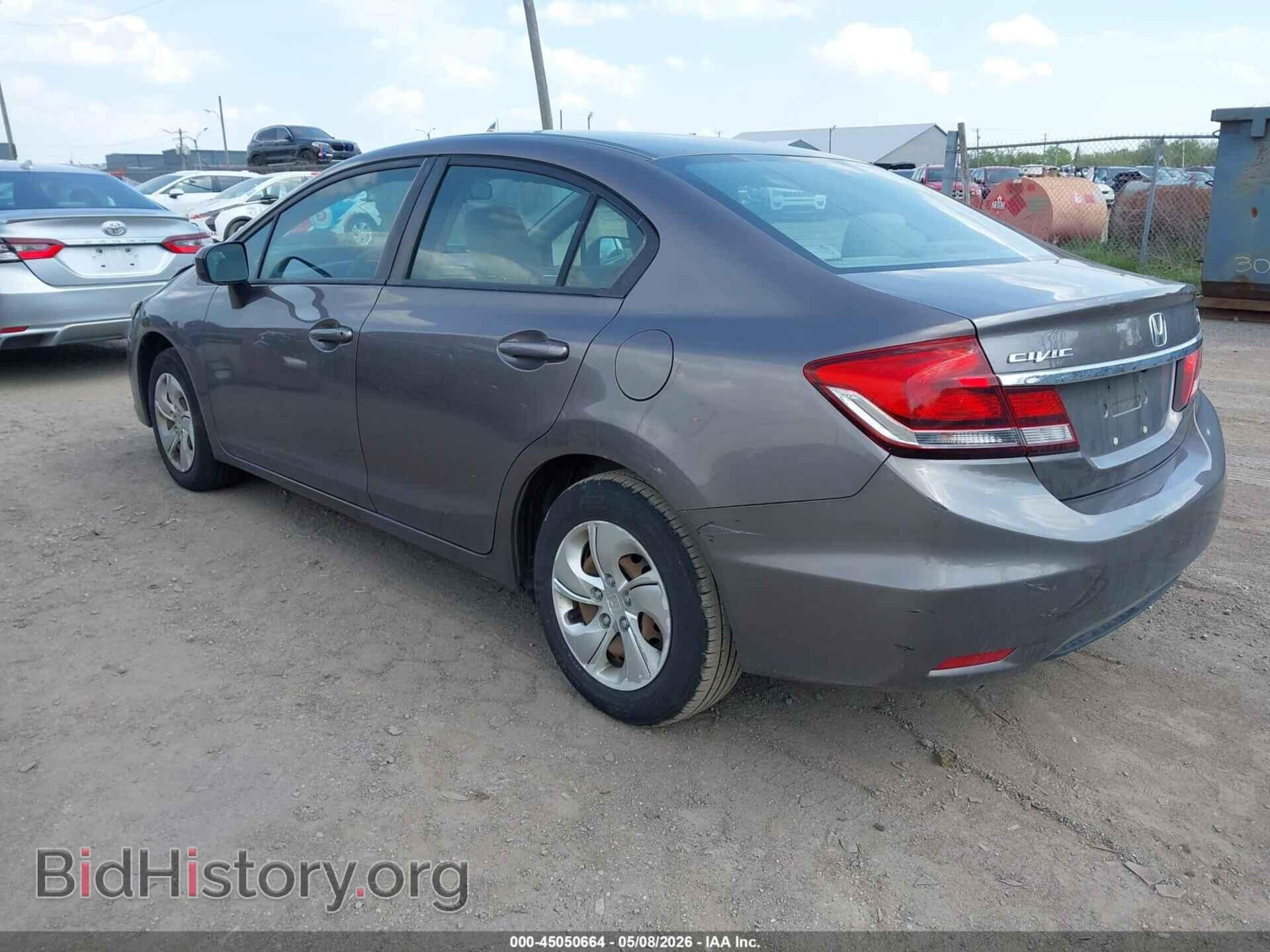 2014 HONDA CIVIC - VIN: 19XFB2F53EE030529 - Фото 3