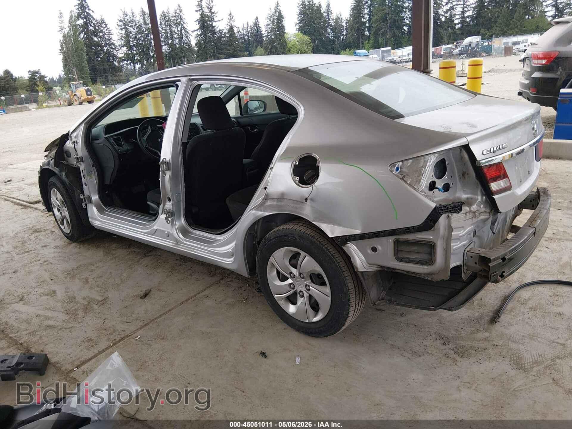 2014 HONDA CIVIC - VIN: 19XFB2F52EE210228 - Фото 3