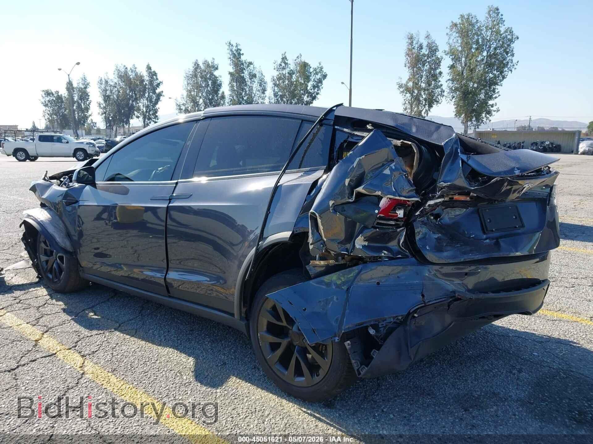 2022 TESLA MODEL X - VIN: 7SAXCBE56NF334115 - Фото 3