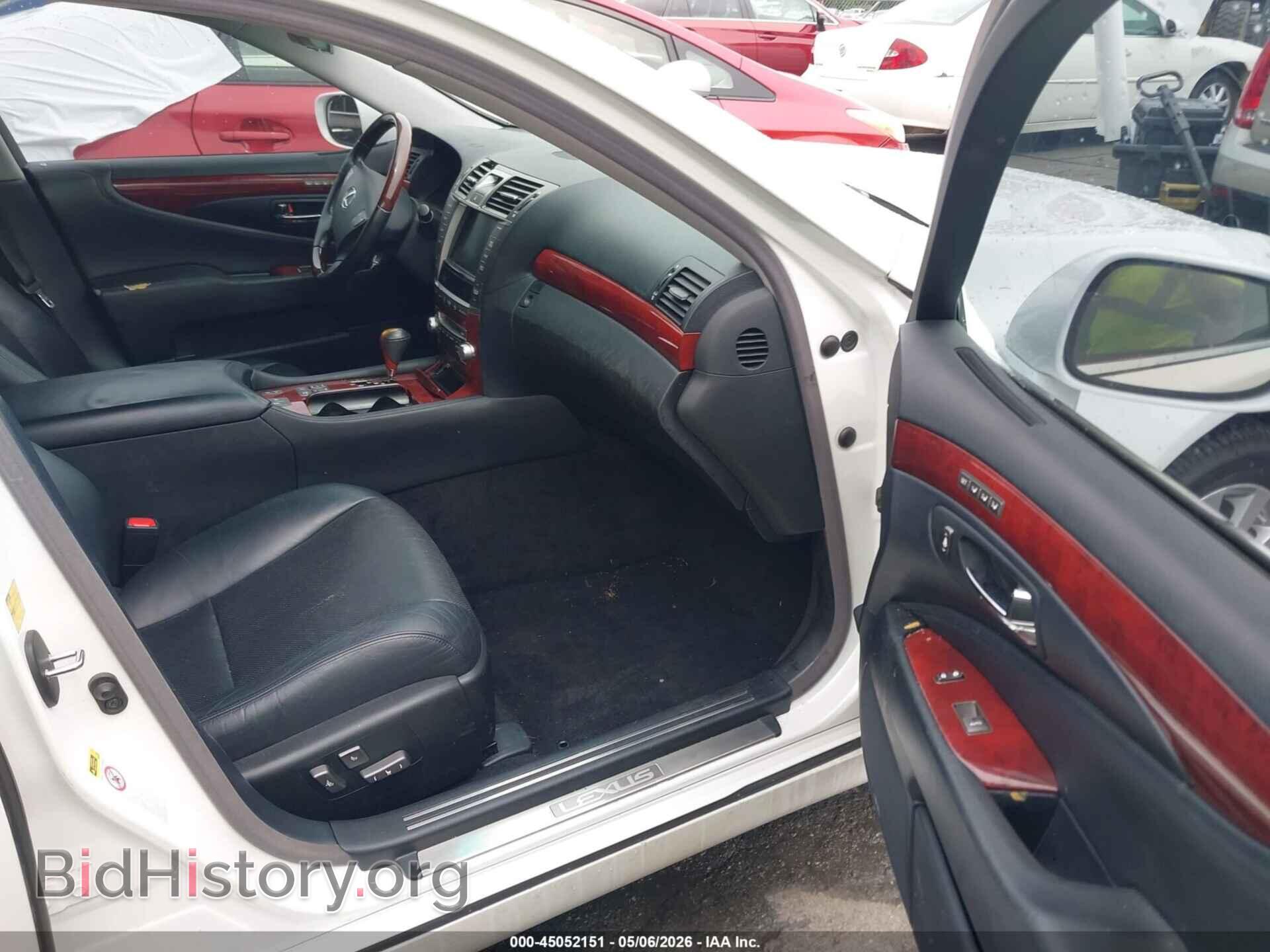 2010 LEXUS LS 460 - VIN: JTHCL5EF6A5008699 - Фото 5