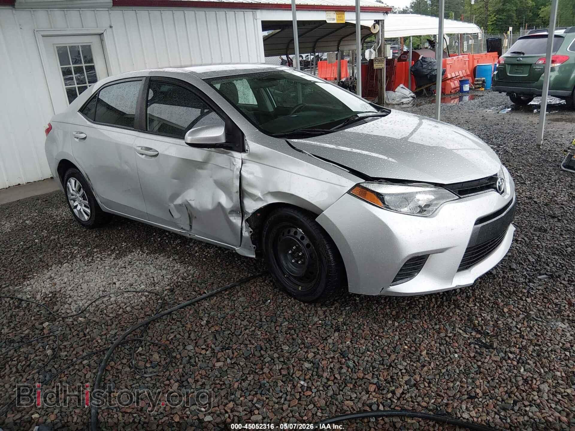 Photo 2T1BURHE9FC432019 - TOYOTA COROLLA 2015