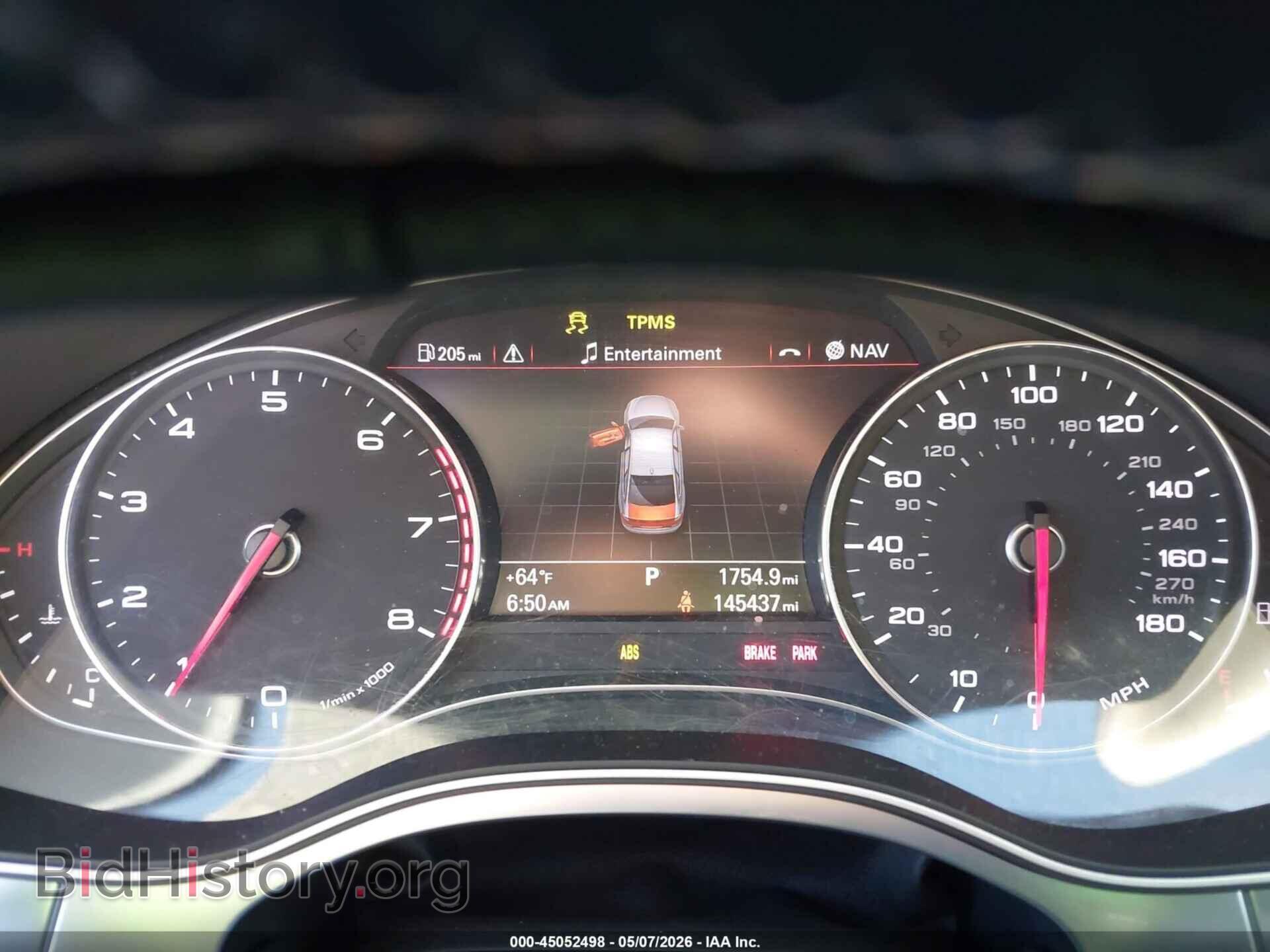 2012 AUDI A6 - VIN: WAUBGAFC6CN007177 - Фото 7