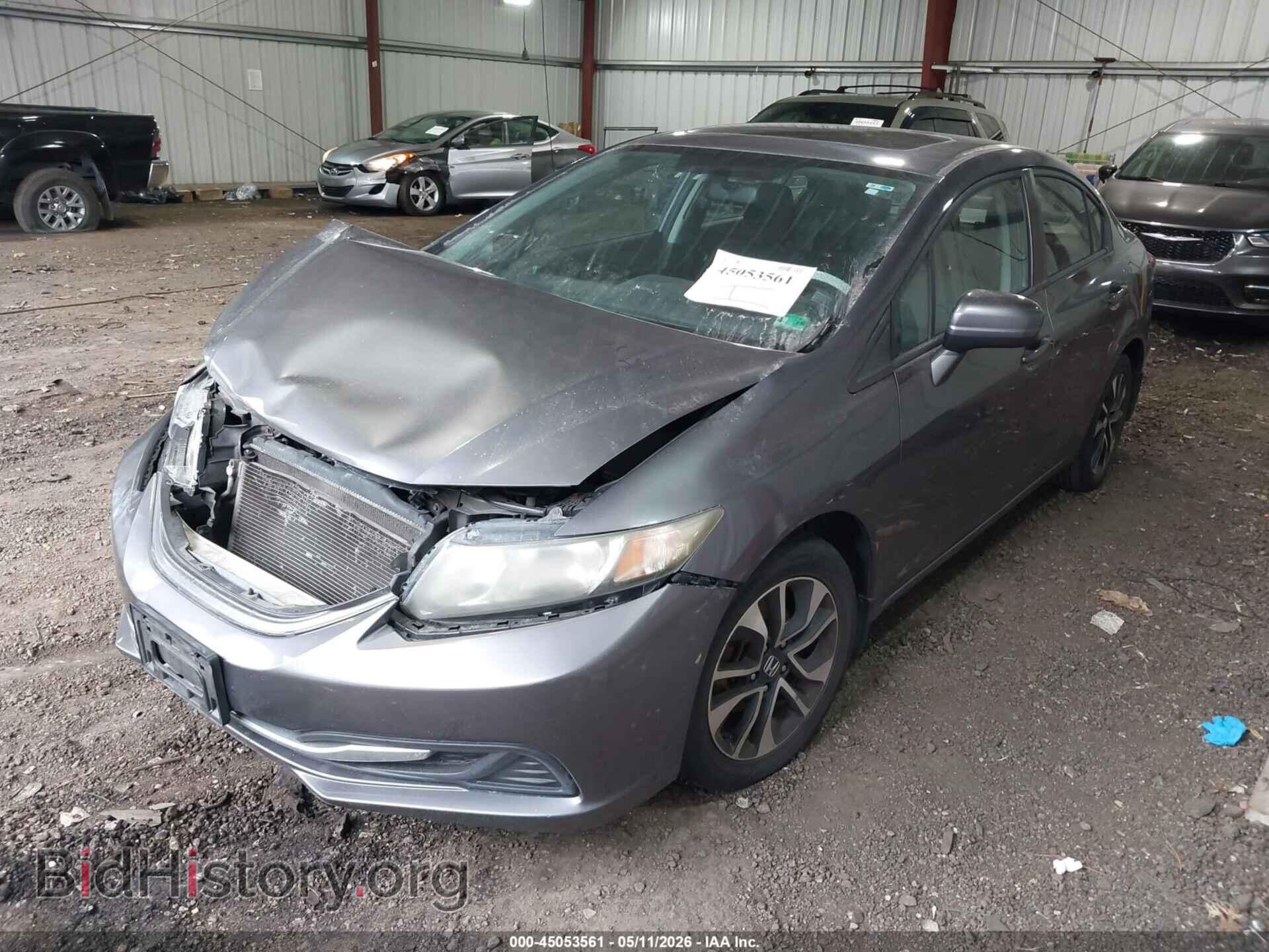 2014 HONDA CIVIC - VIN: 19XFB2F86EE217130 - Фото 2