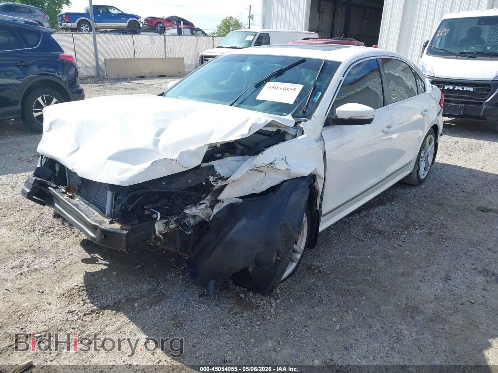 2013 VOLKSWAGEN PASSAT - VIN: 1VWCN7A31DC108564 - Фото 2