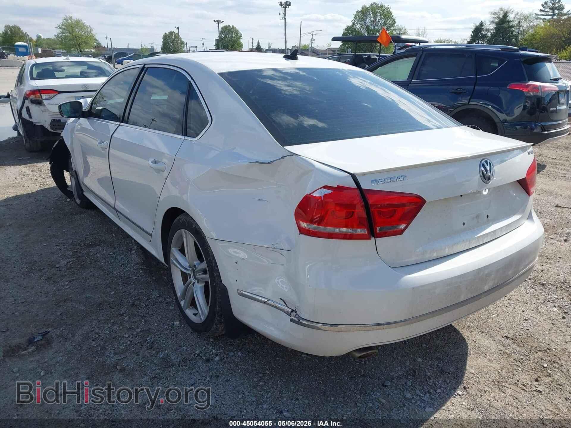 2013 VOLKSWAGEN PASSAT - VIN: 1VWCN7A31DC108564 - Фото 3