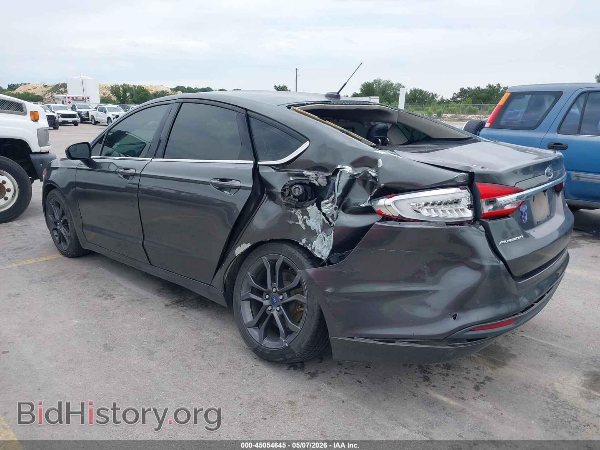 2018 FORD FUSION - VIN: 3FA6P0H72JR161206 - Фото 3
