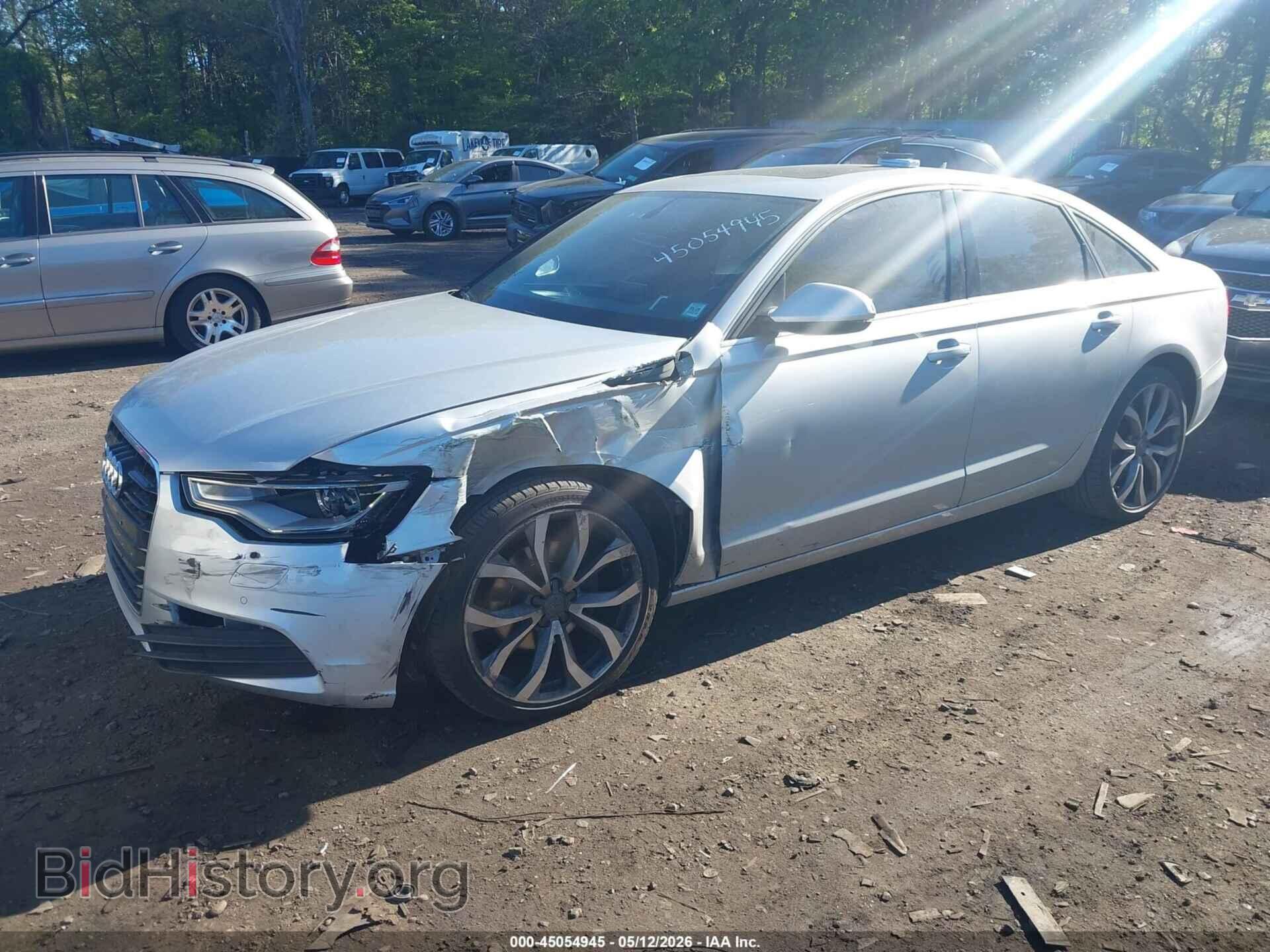 2013 AUDI A6 - VIN: WAUGFAFC8DN143014 - Фото 2