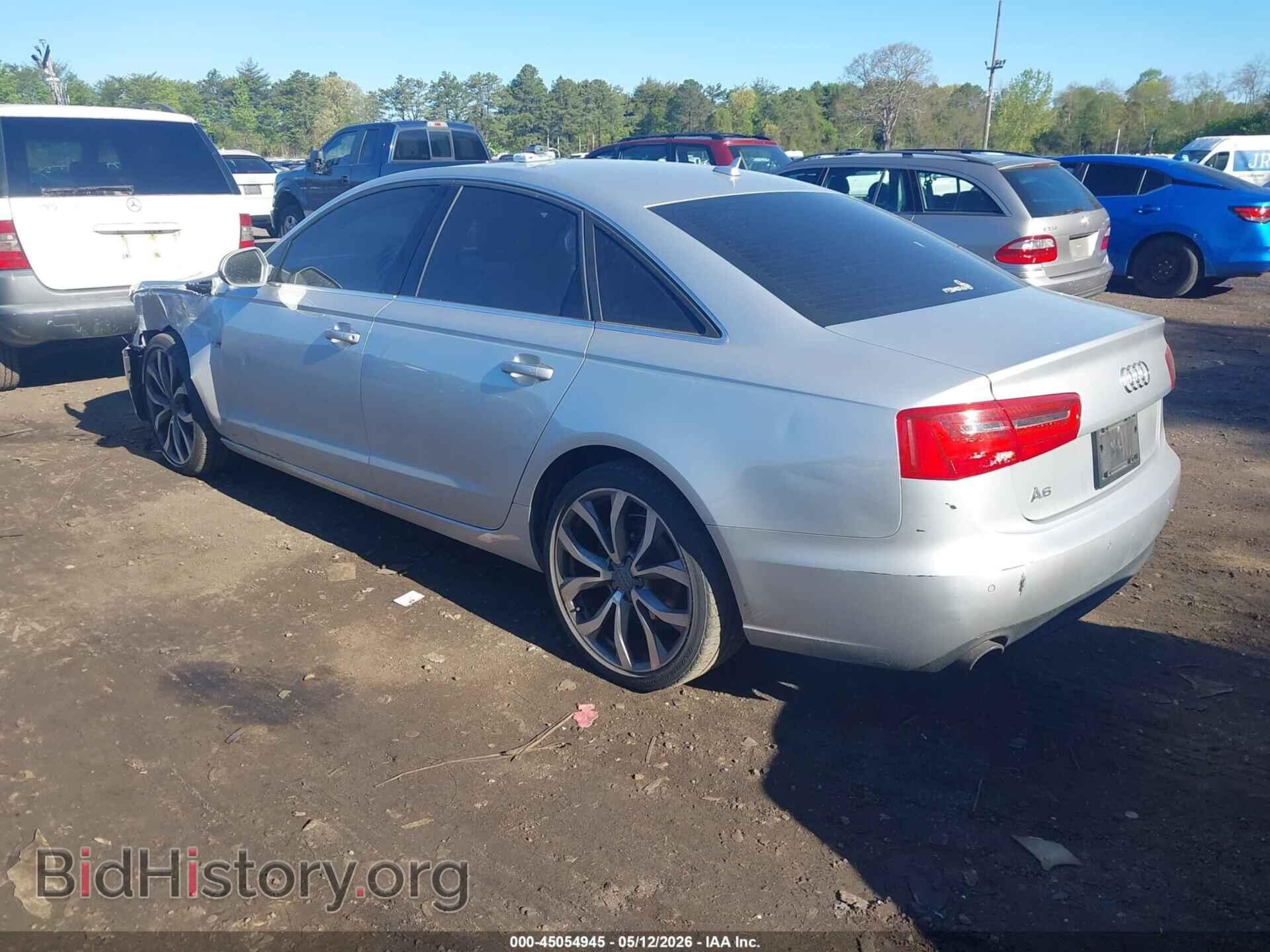 2013 AUDI A6 - VIN: WAUGFAFC8DN143014 - Фото 3