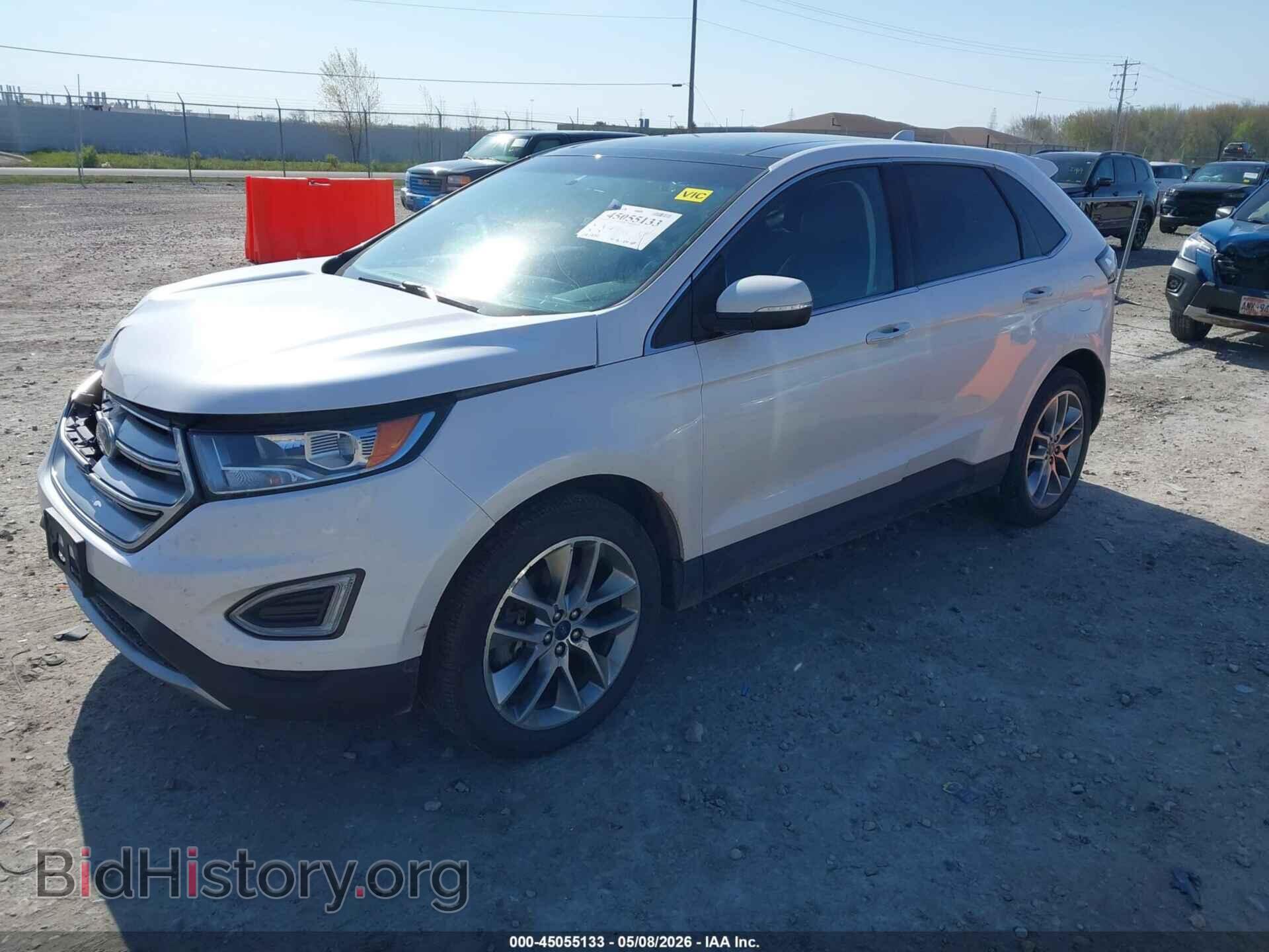 2018 FORD EDGE - VIN: 2FMPK4K83JBC01535 - Фото 2