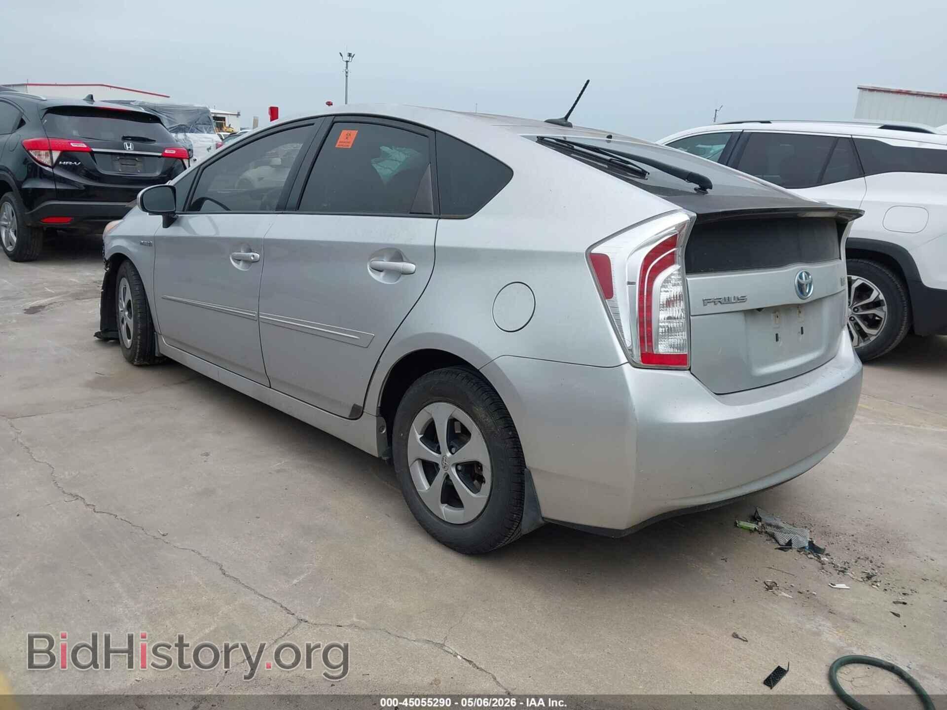 2014 TOYOTA PRIUS - VIN: JTDKN3DU4E1748311 - Фото 3