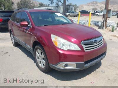 2012 Subaru OUTBACK 2.5I Premium, red — VIN 4S4BRBCC3C3213233, IAAI