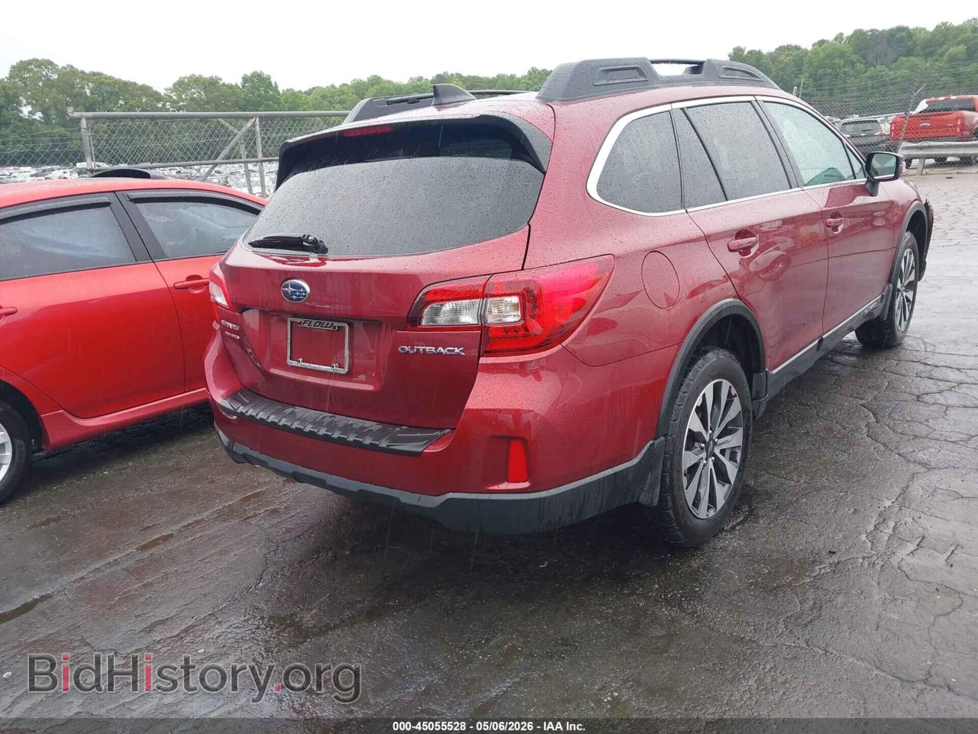 2016 SUBARU OUTBACK - VIN: 4S4BSBLC8G3314066 - Фото 4