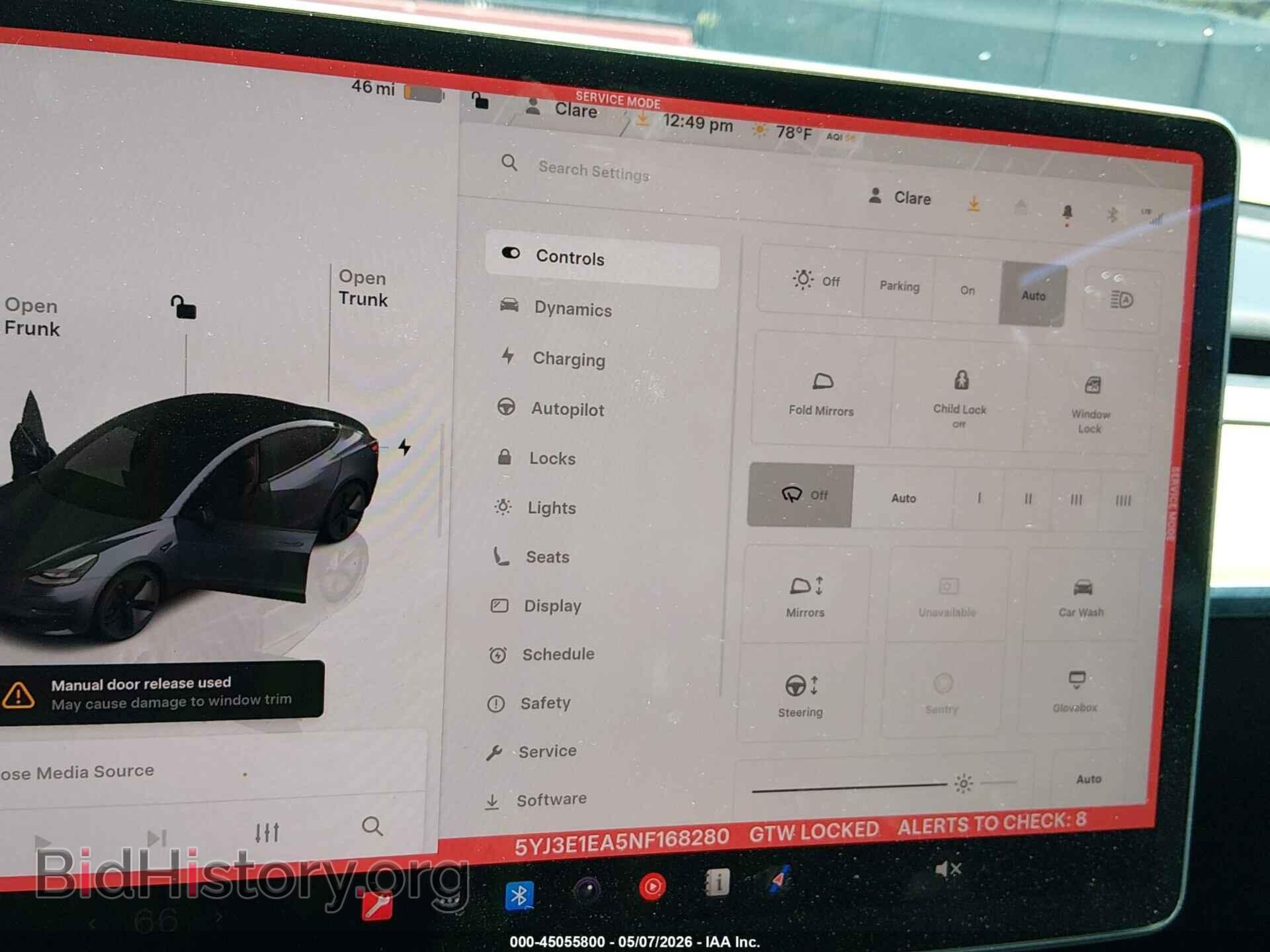 2022 TESLA MODEL 3 - VIN: 5YJ3E1EA5NF168280 - Photo 19