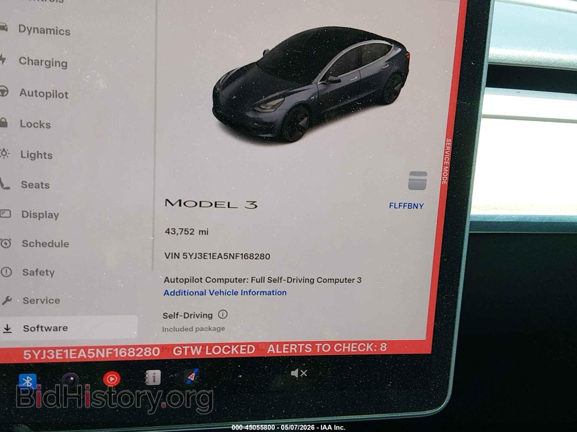 2022 TESLA MODEL 3 - VIN: 5YJ3E1EA5NF168280 - Photo 7